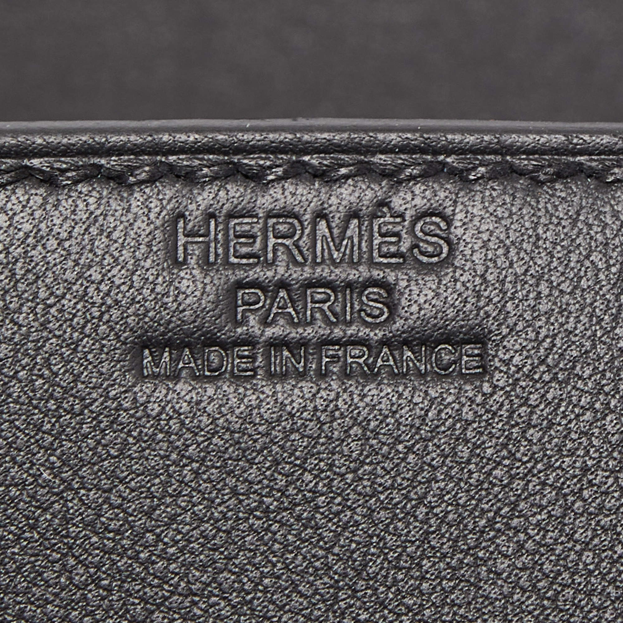 Hermes Shadow Birkin Clutch Vaux Swift Black B:2023