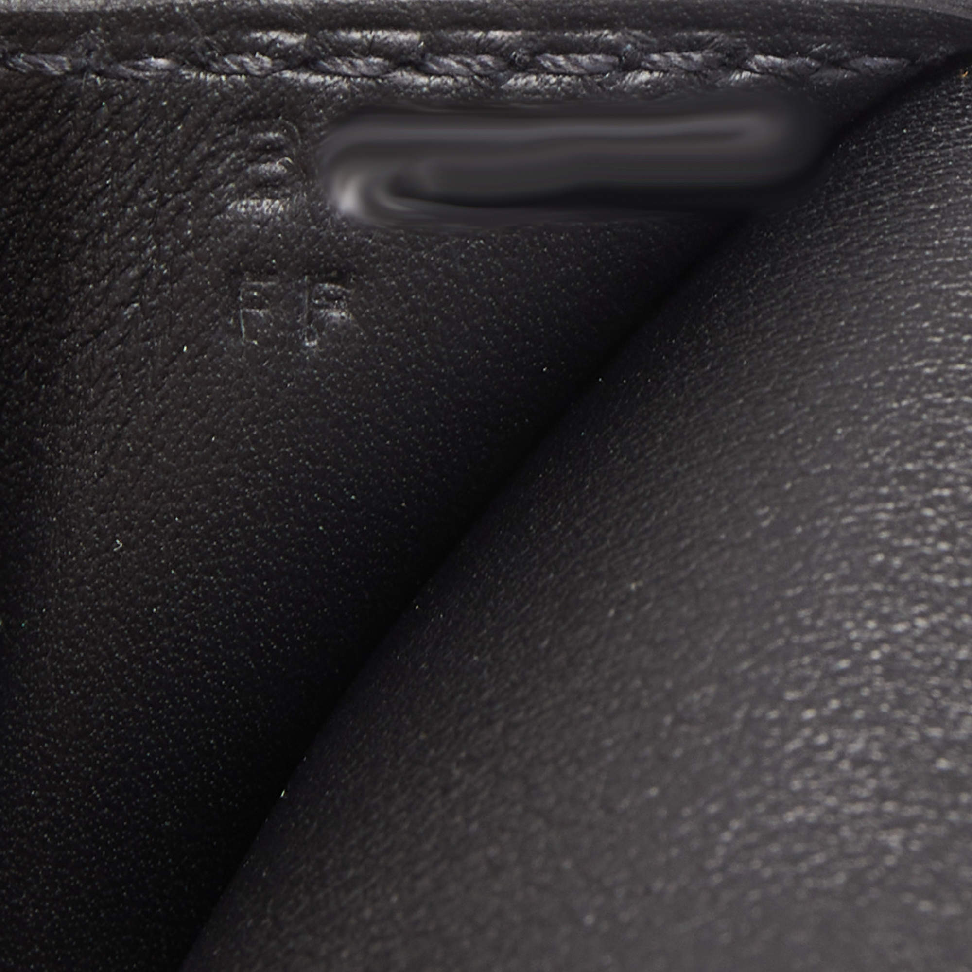 Hermès Evercalf Kelly Shadow Clutch - Black Clutches, Handbags - HER356032