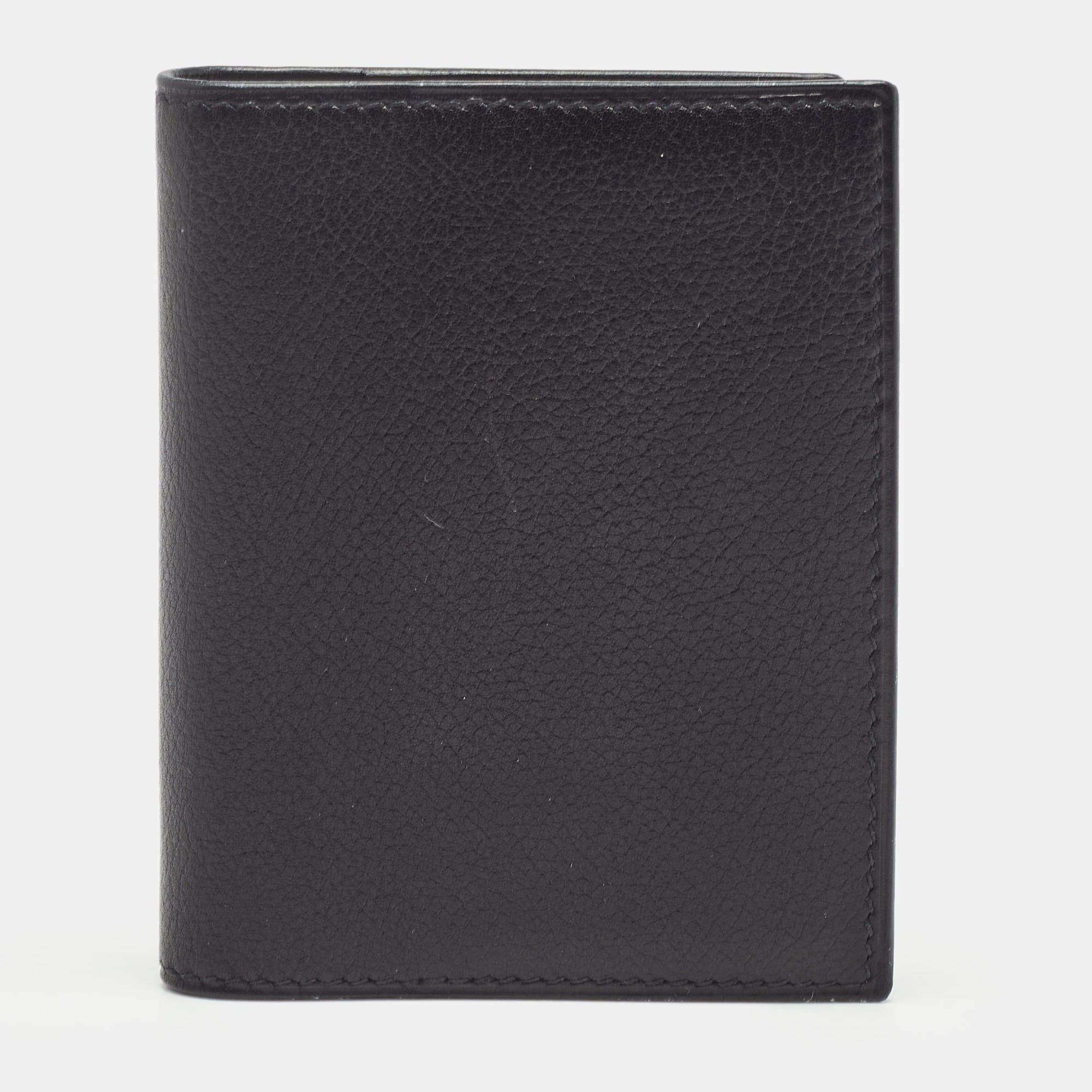 Hermès  Noir Evercolor Leather Simple Agenda Cover PM