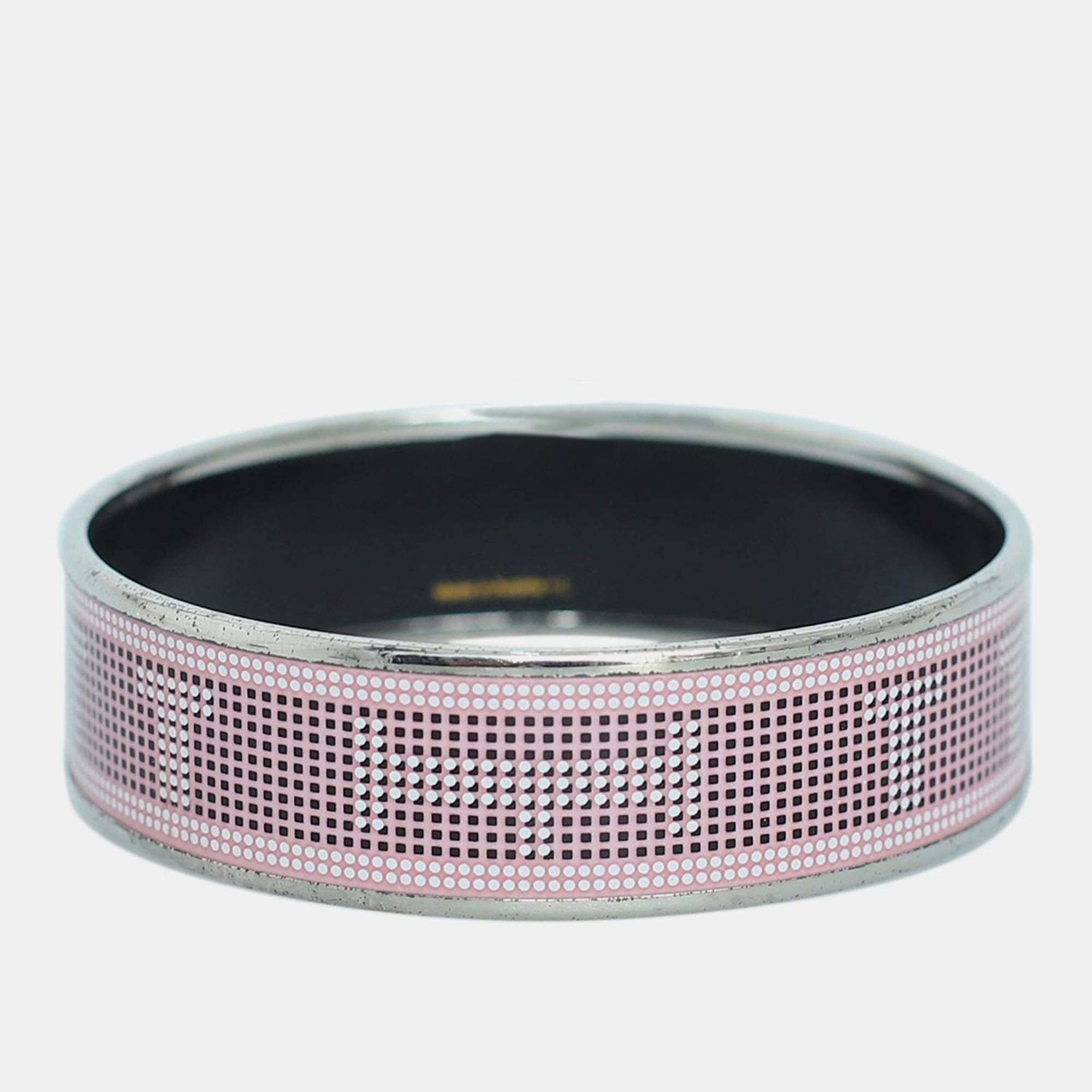 Hermes Enamel Bangle Bracelet