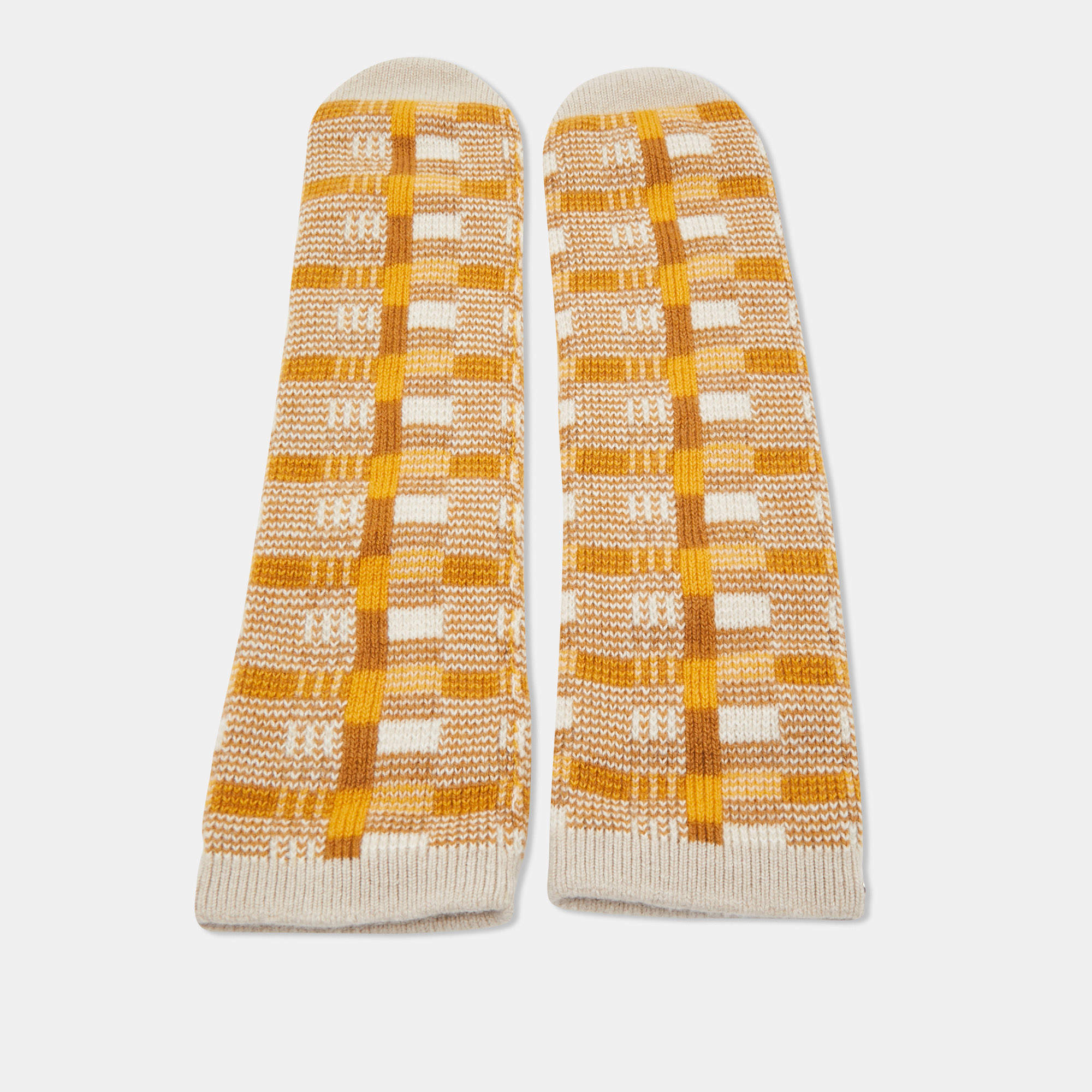 Hermes Brown Cashmere Sherwood Socks