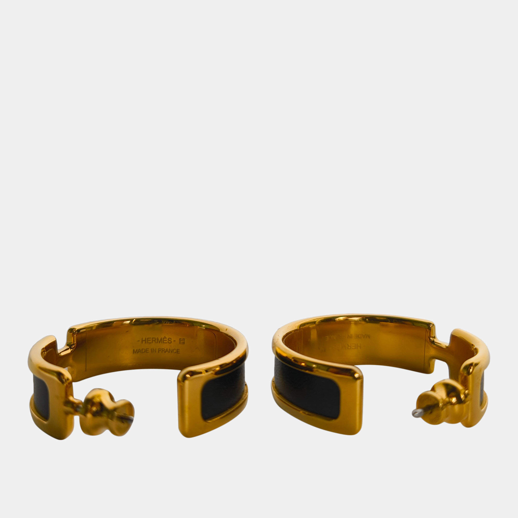 Olympe Earrings in Black GHW