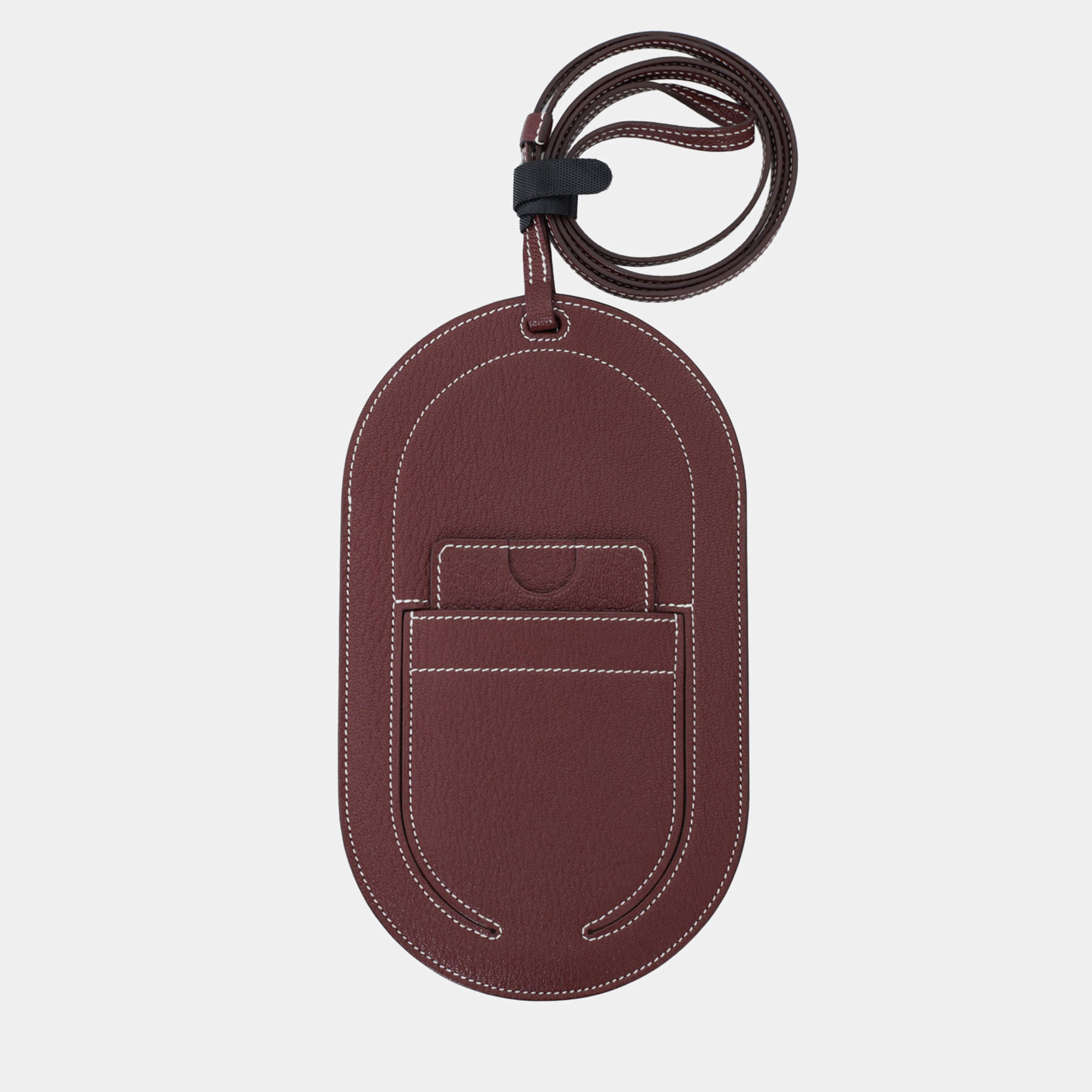 Pre Owned Hermes Purple In The Loop Phone To Go Case