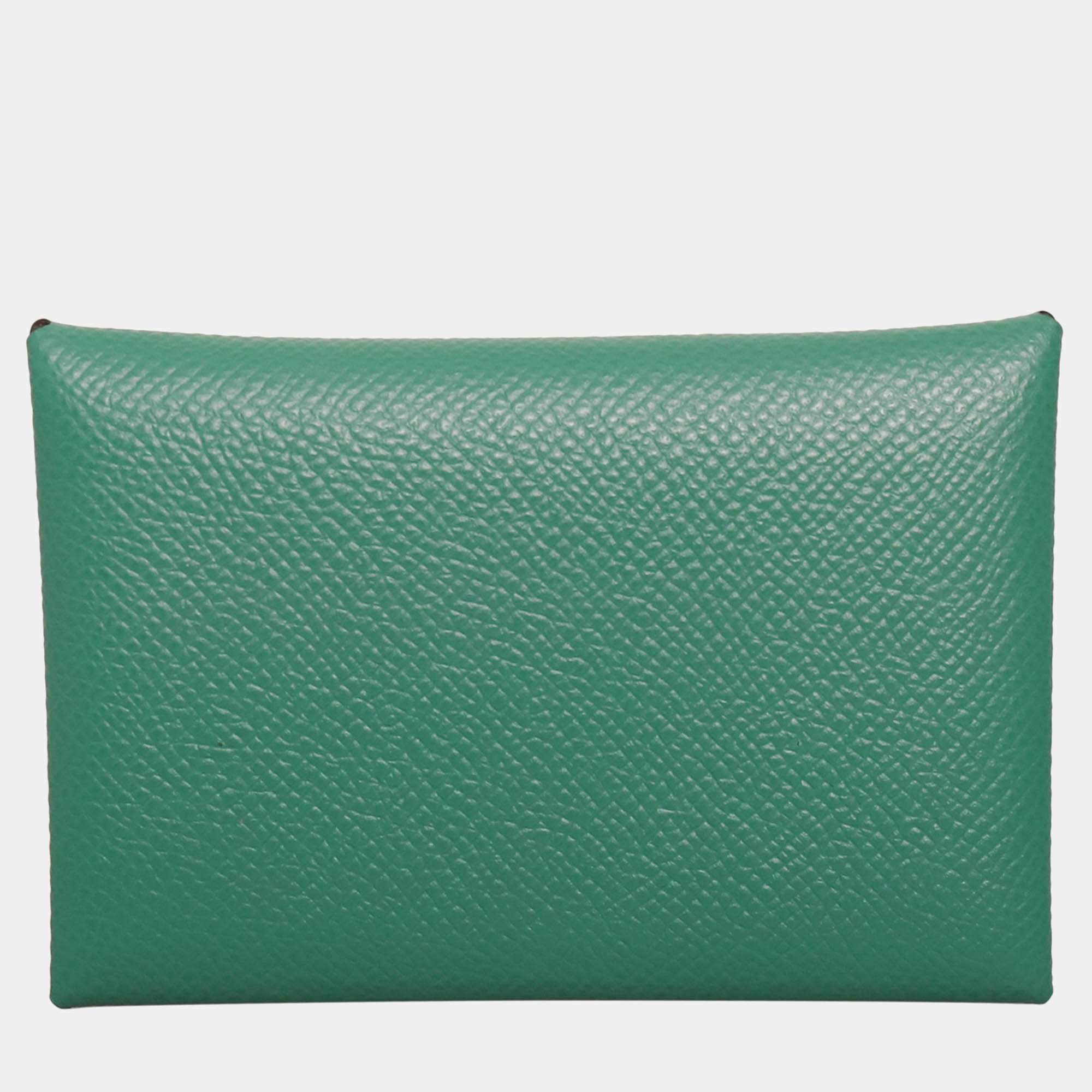 Pre Owned Hermes Calvi Leather Wallet