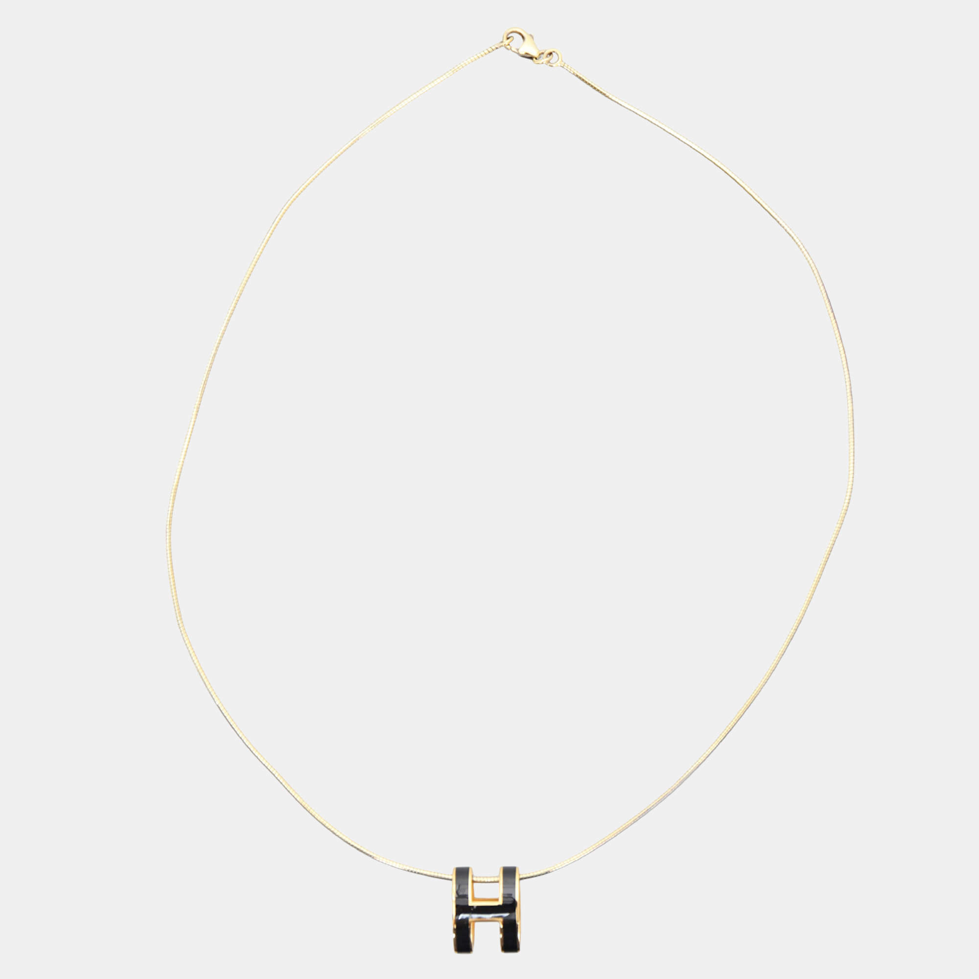 Pre Owned Hermes H Pop Necklace