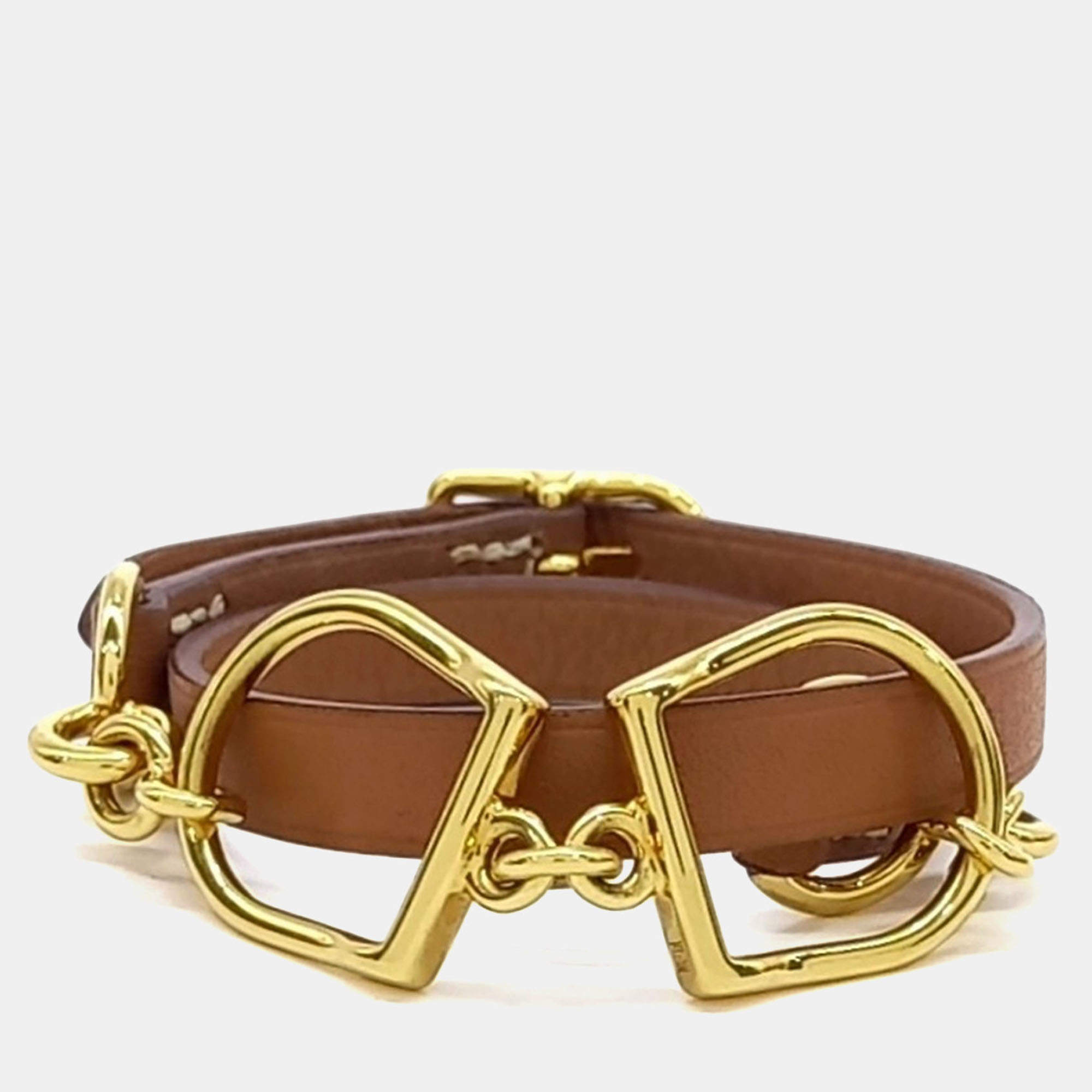 Pre Owned Hermes Etrier Double Tour Bracelet