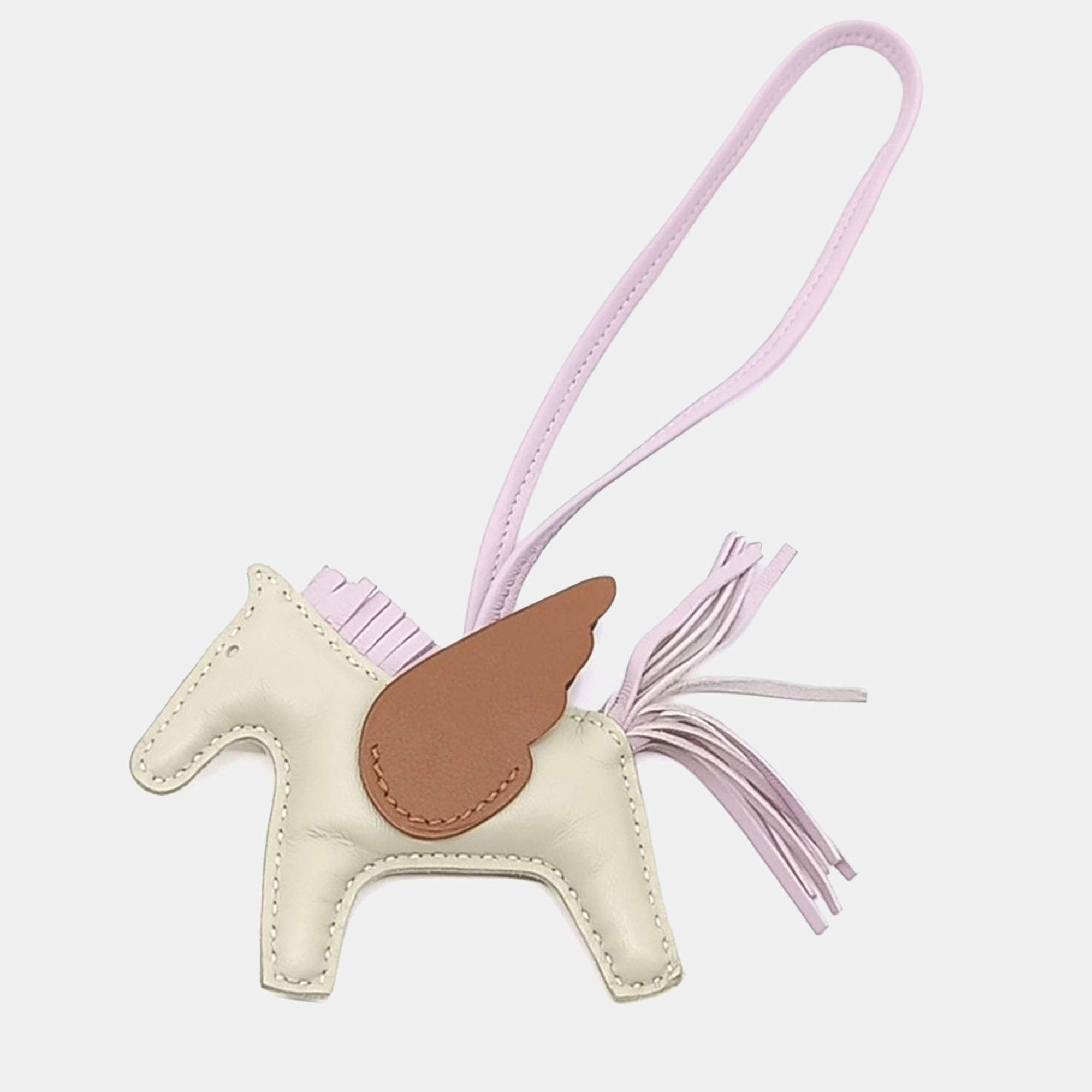 Pre Owned Hermes Pegasus Rodeo Bag Charm Small