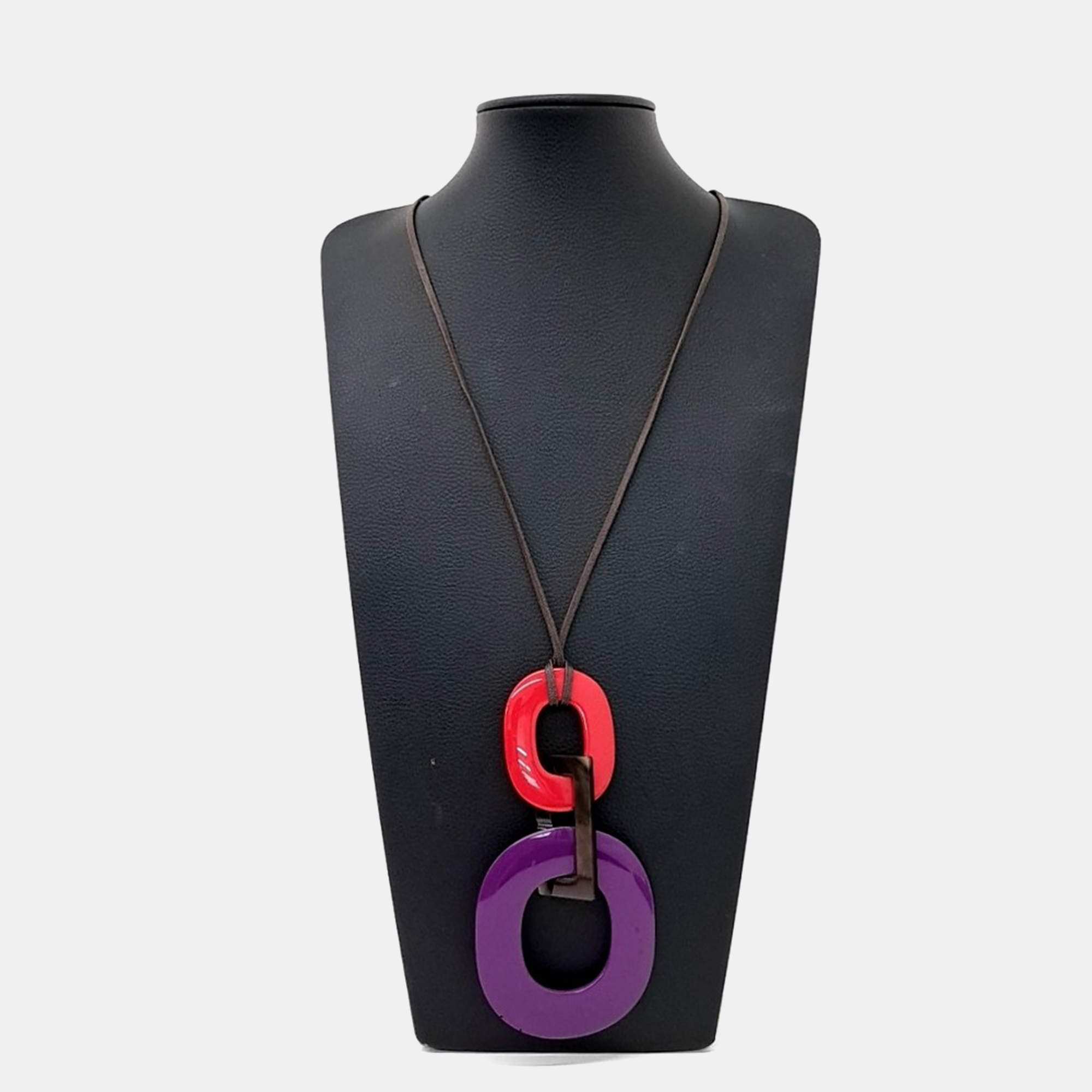 Pre Owned Hermes Horn Necklace