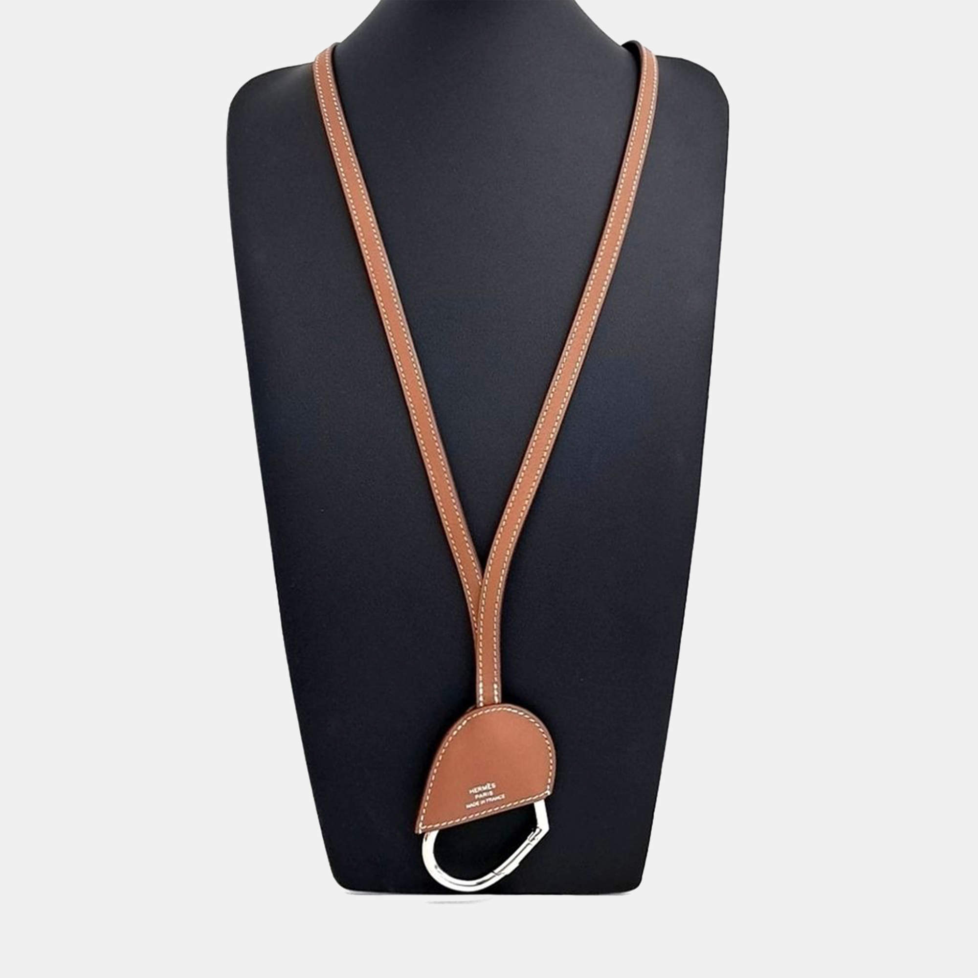 Pre Owned Hermes Leather Necklace