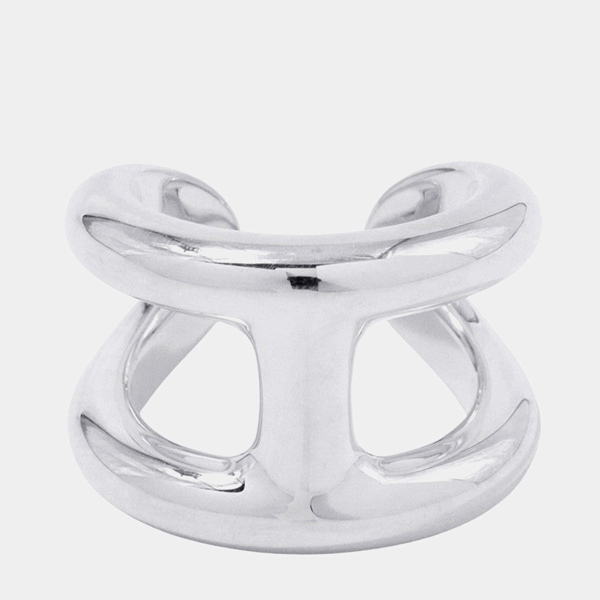 مملوكة مسبقًا Hermes Osmoz Ring Size Gm/52/#12 Sv925