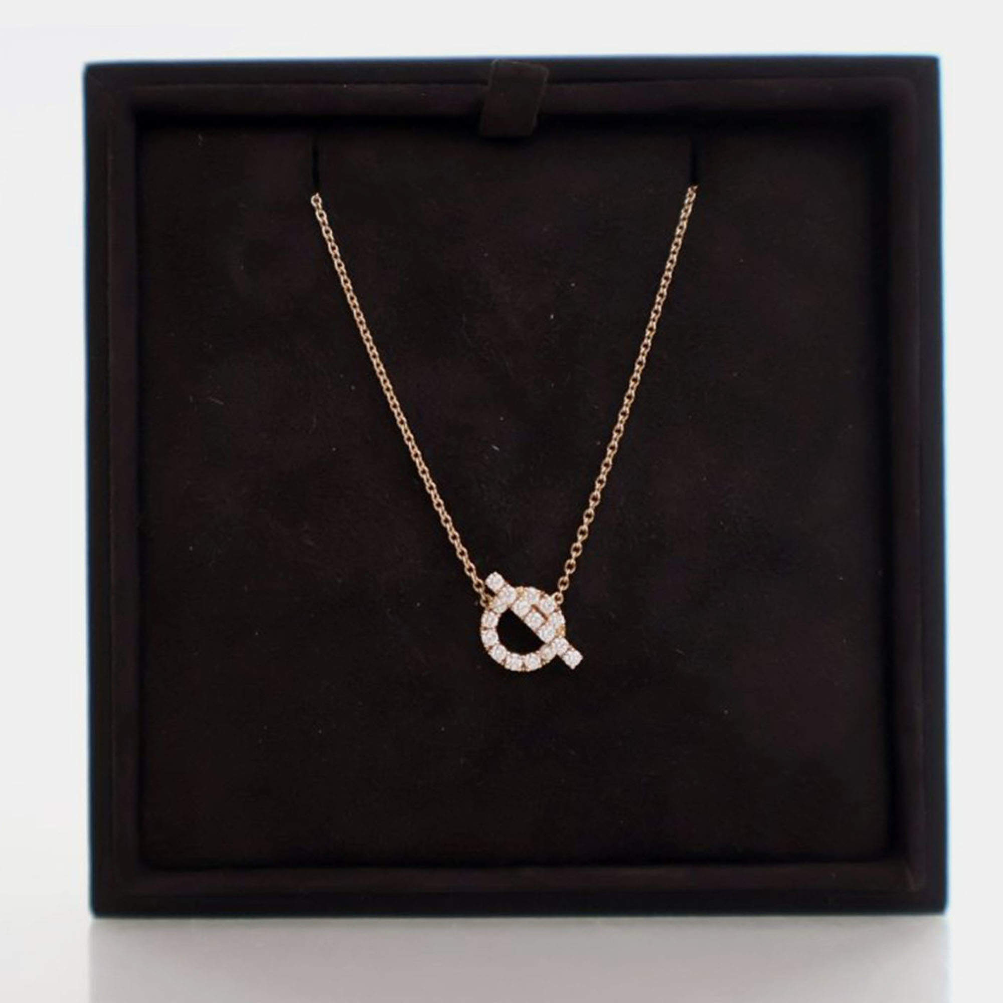 Pre Owned Hermes Finesse Pendant Necklace