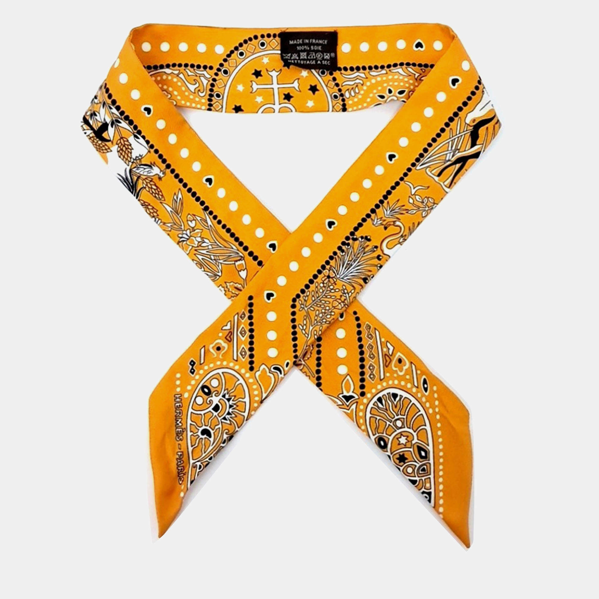 مملوكة مسبقًا Hermes Orange Twilly