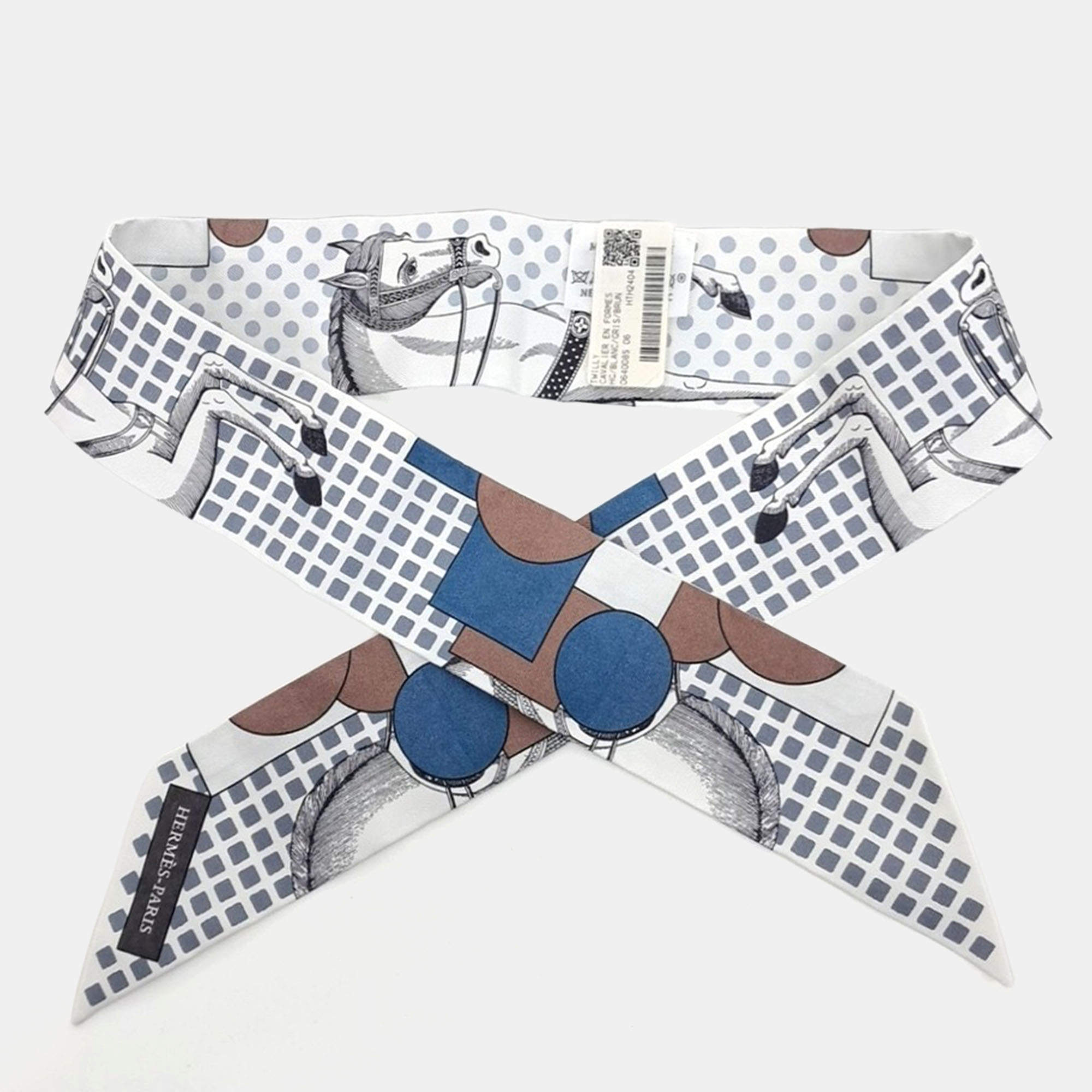 مملوكة مسبقًا Hermes Silk Twilly