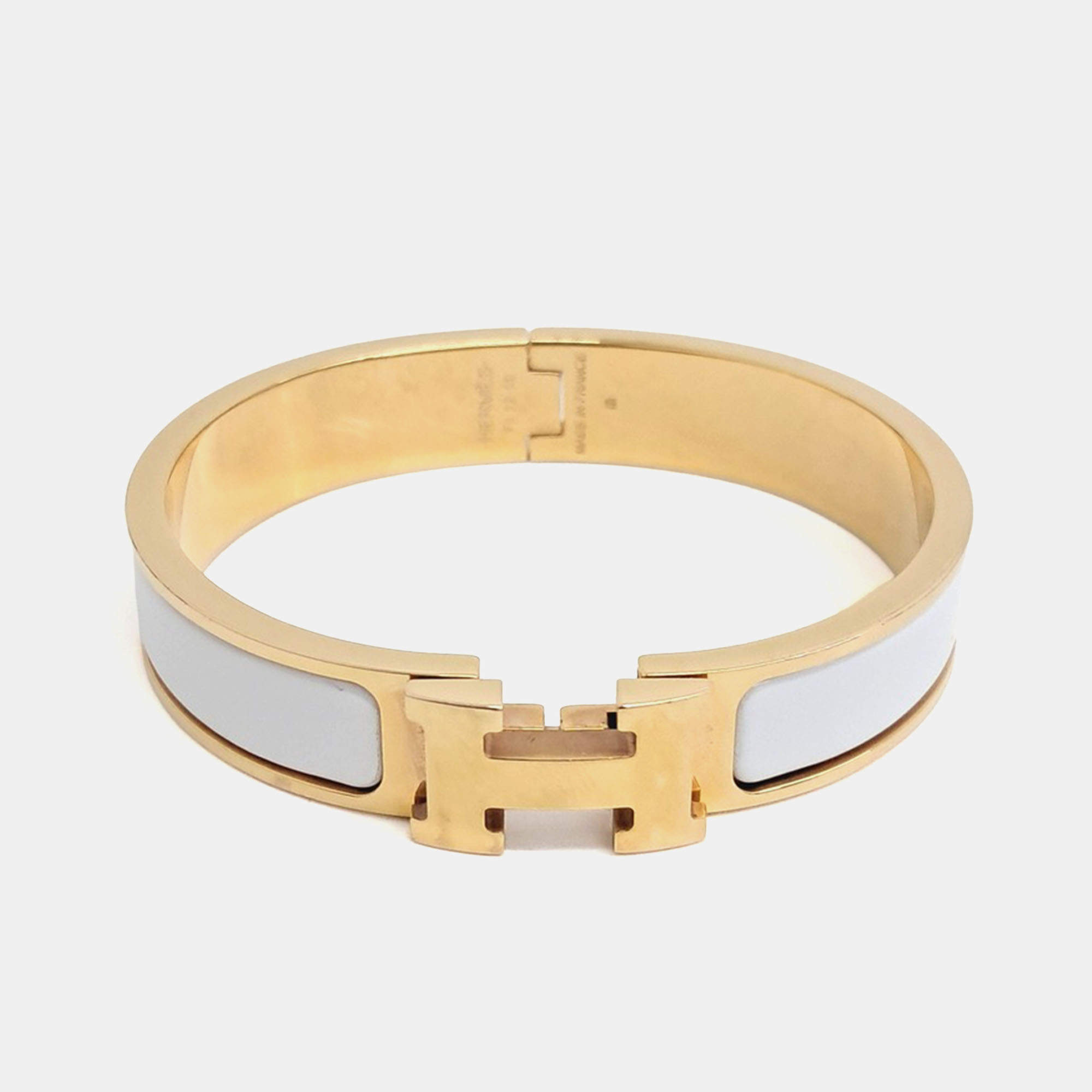 Pre Owned Hermes Gold Tone Clickash