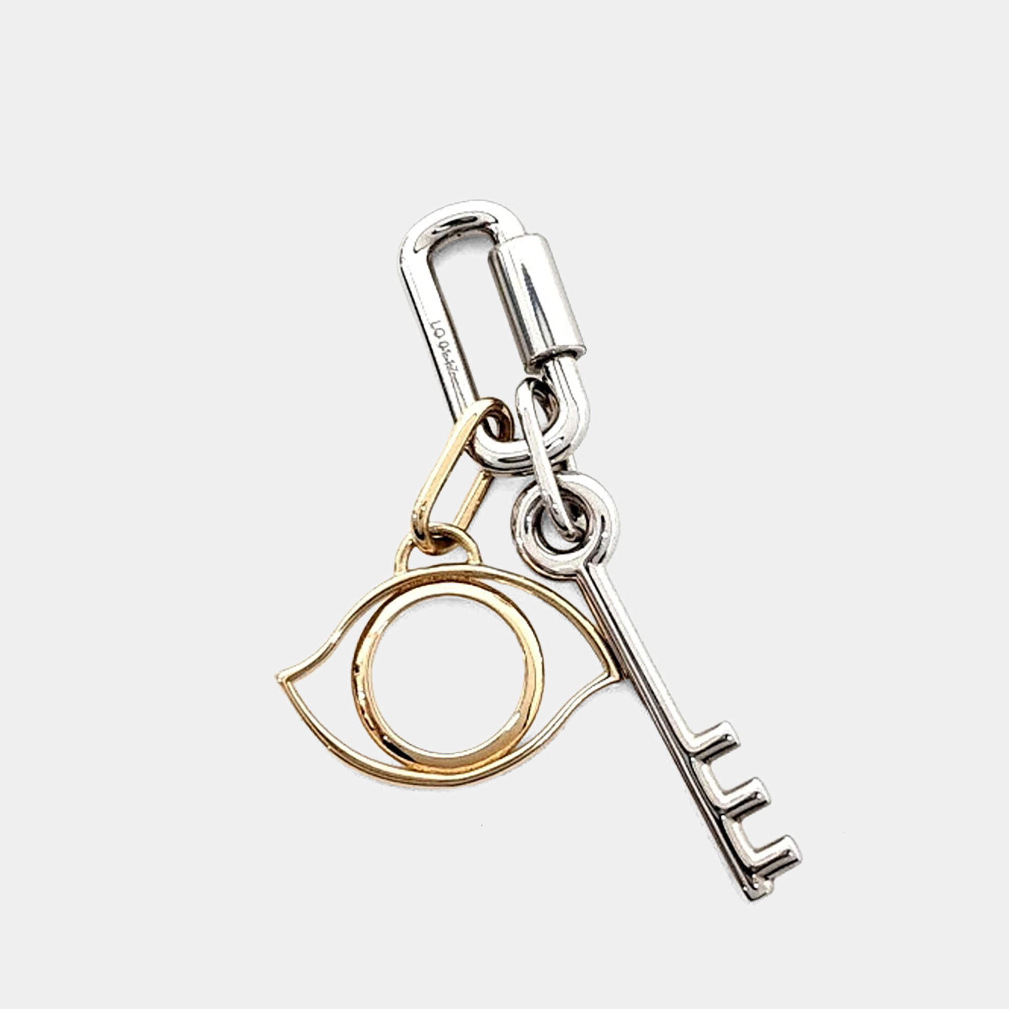 مملوكة مسبقًا Hermes Metal Charm Key Ring