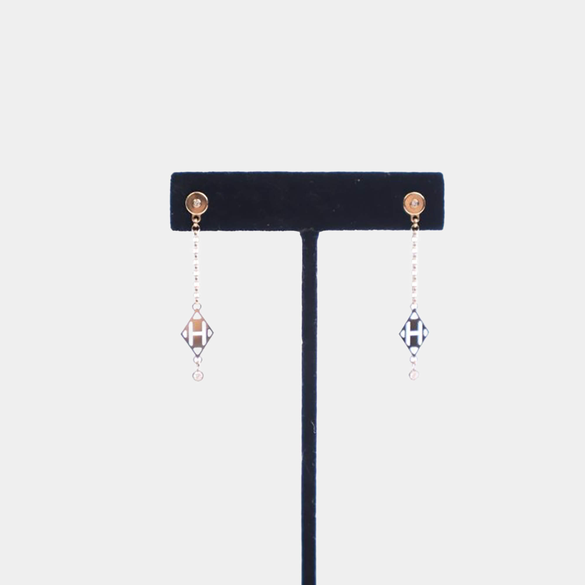 مملوكة مسبقًا Hermes Gambade H Earrings