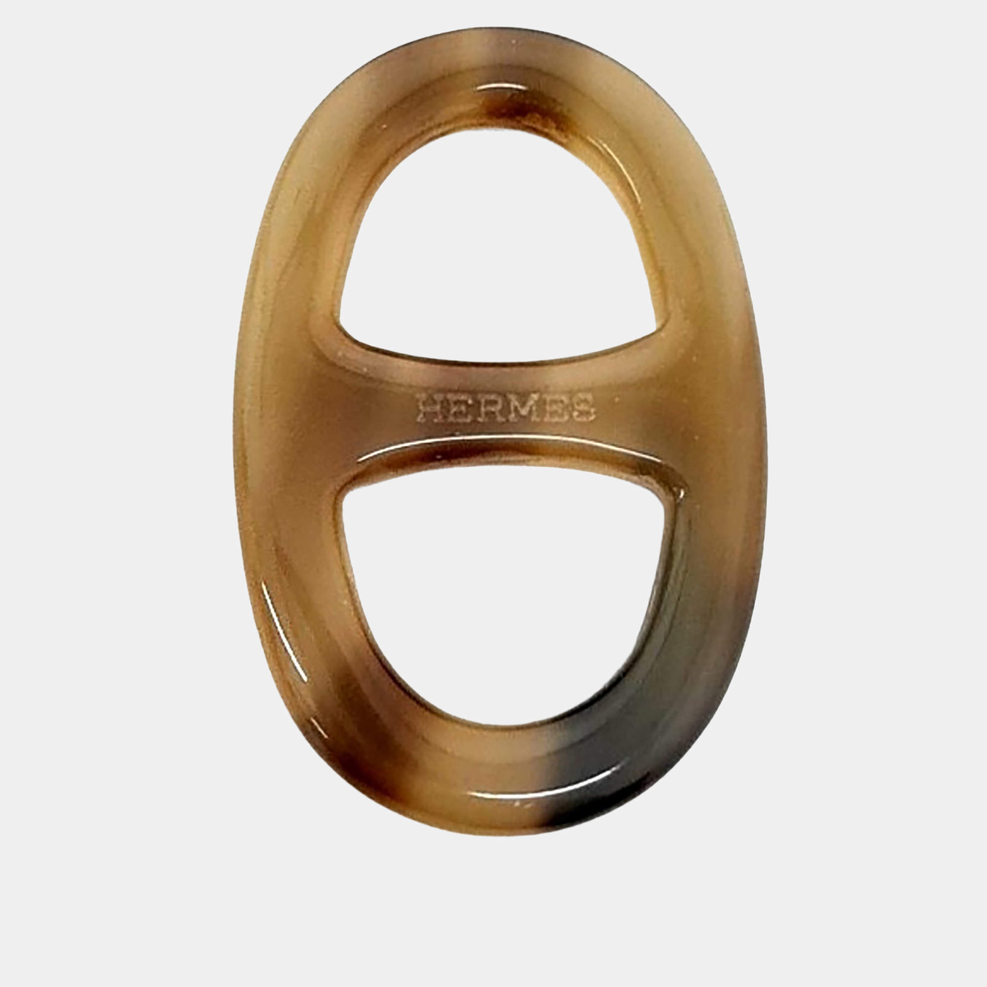 Pre Owned Hermes Horn Scarf Ring