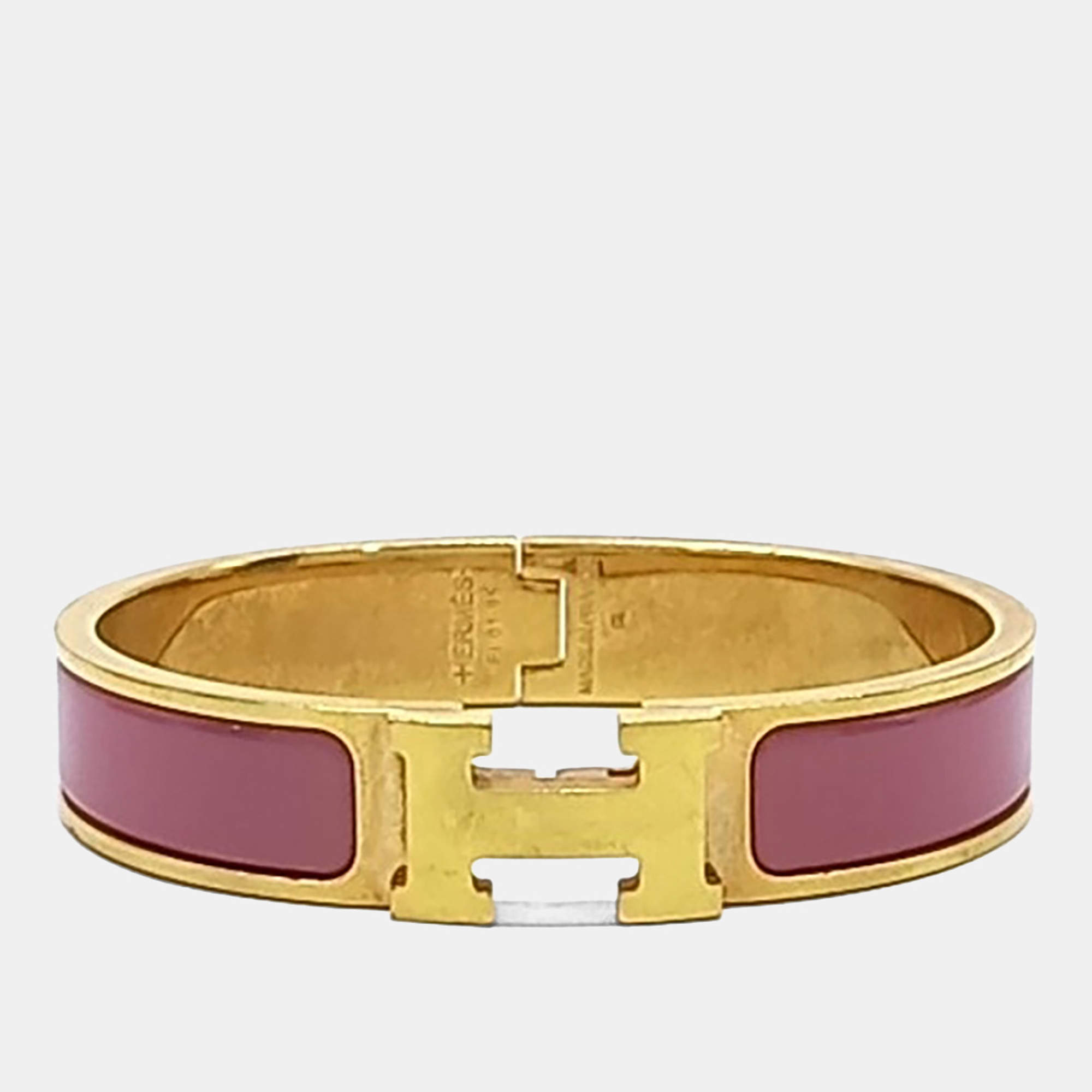 مملوكة مسبقًا كليكاش إيمايل مطلي ذهب من هيرمس