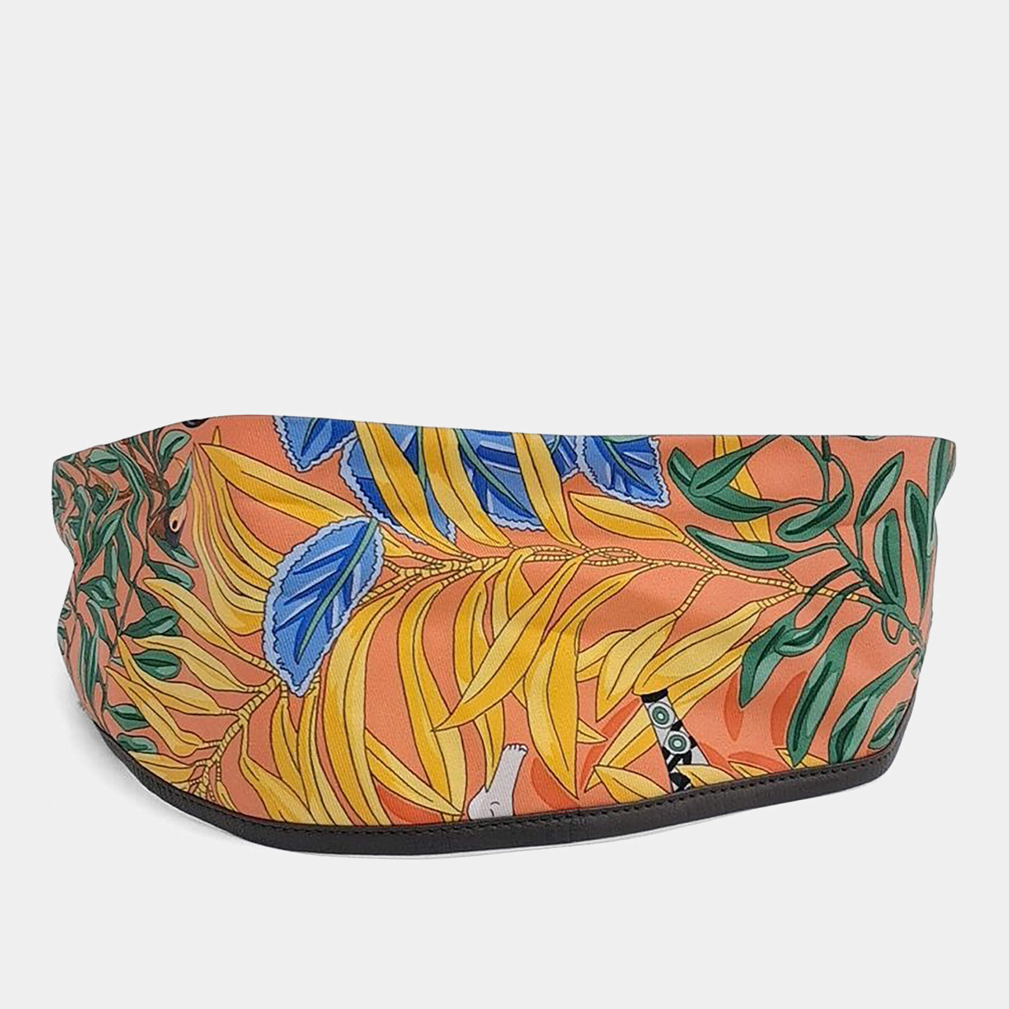 مملوكة مسبقًا Hermes Petit H Silk Belt