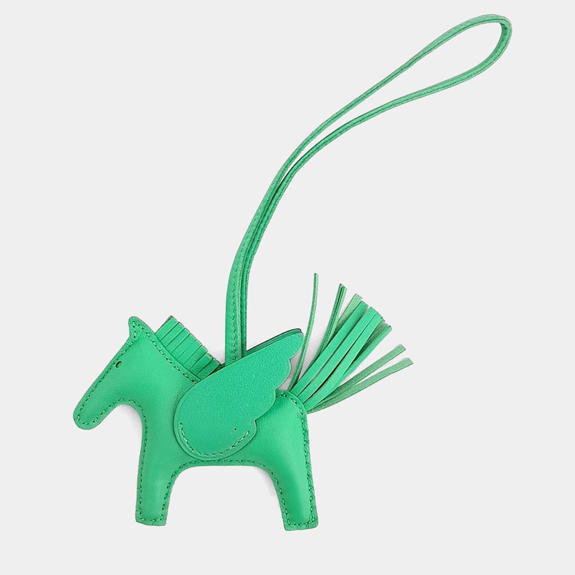مملوكة مسبقًا Hermes Pegasus Rodeo Bag Charm Small (W)
