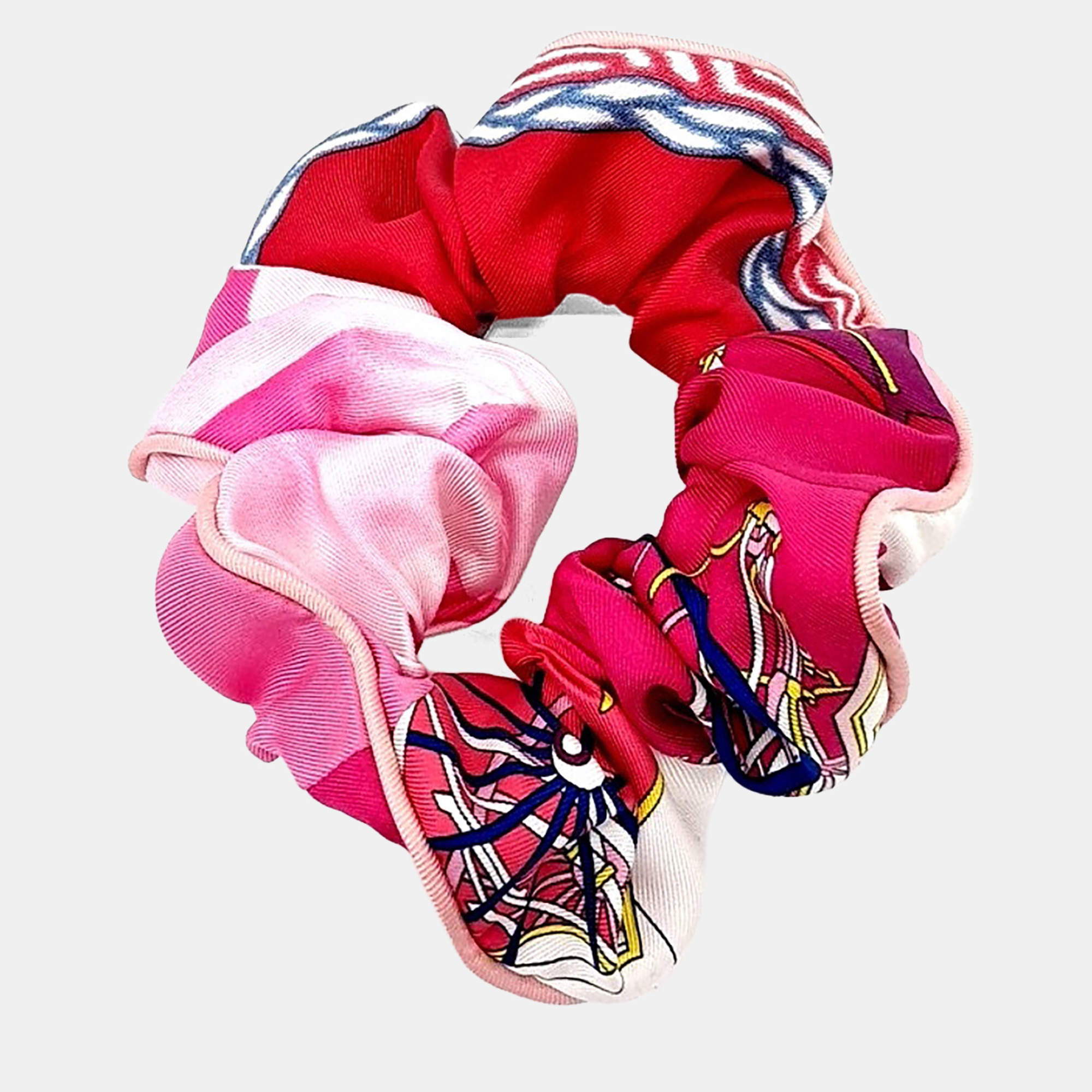 مملوكة مسبقًا Hermes silk hair scrunchie