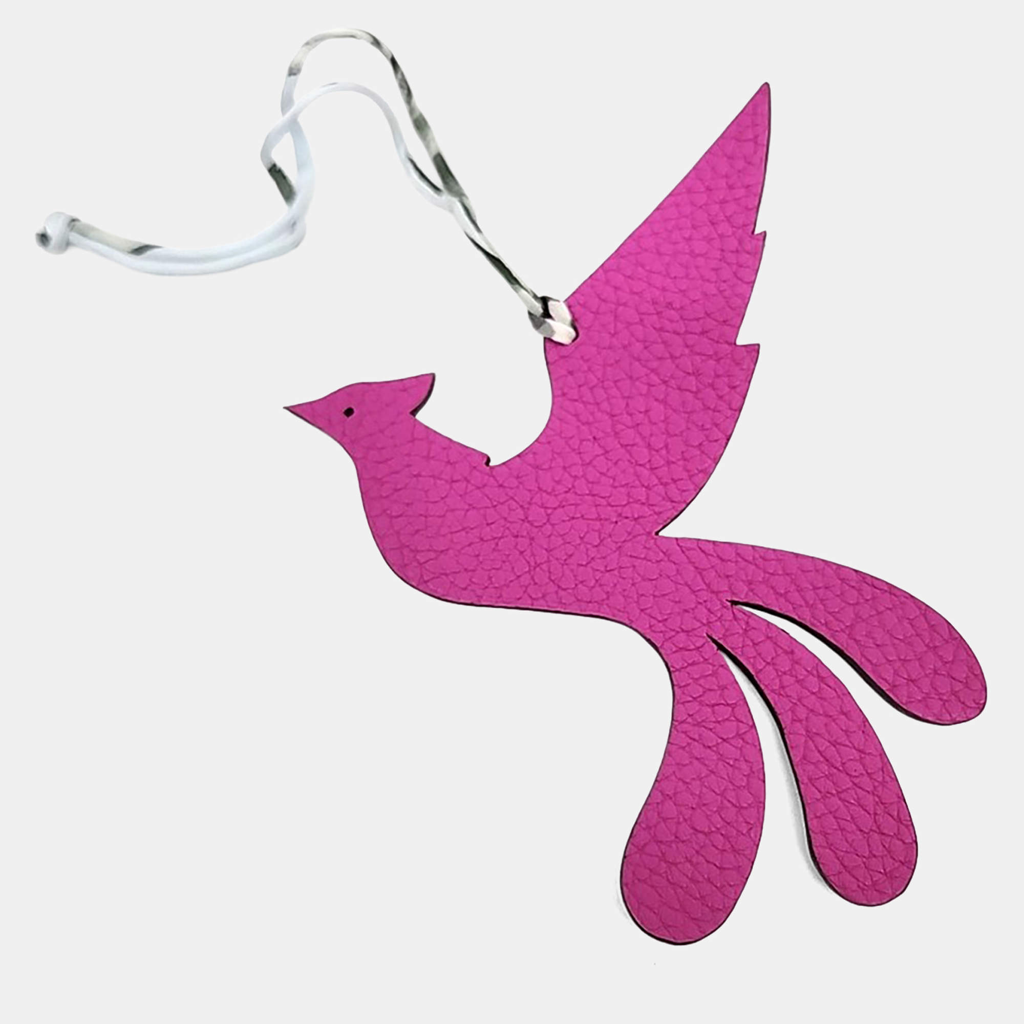 Pre Owned Hermes Petit H (Petit Hache) Phoenix Bag Charm