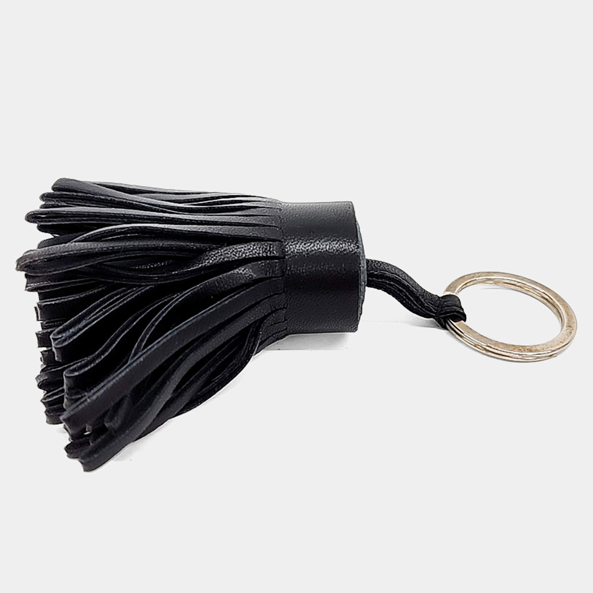 Cartier Dark Red Leather Must de Cartier Key Chain Cartier | TLC