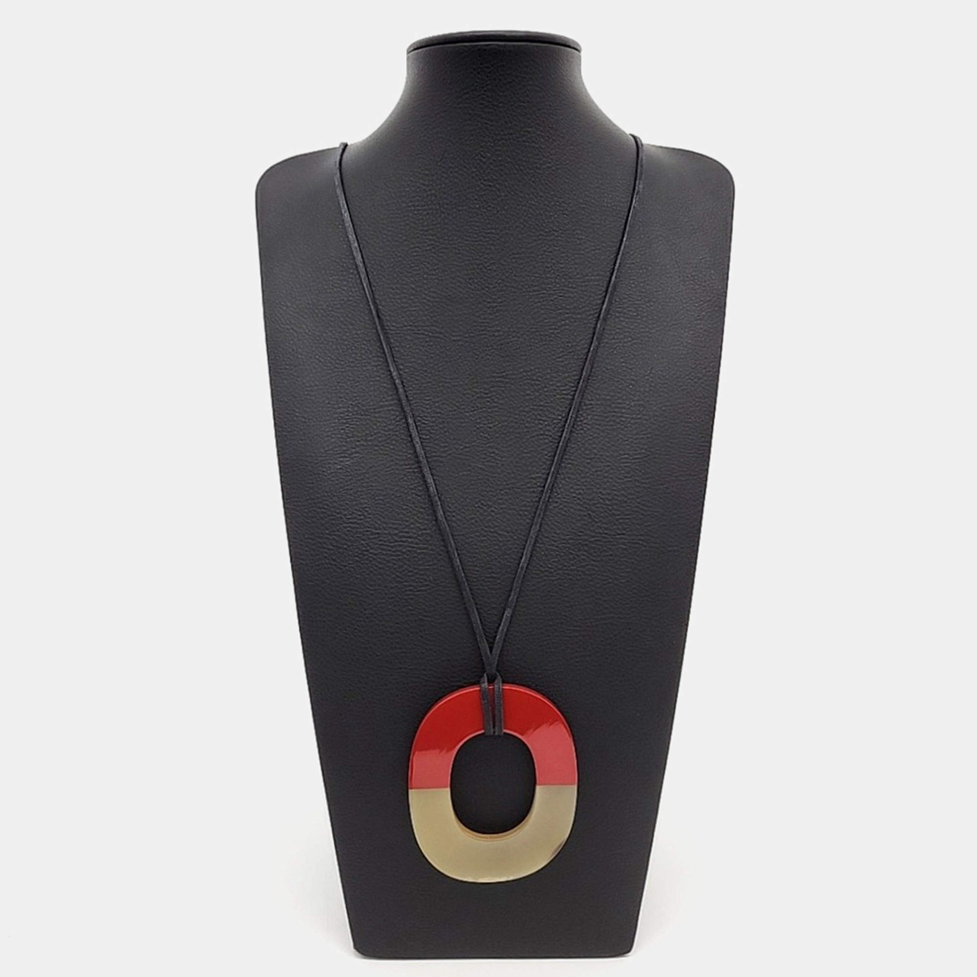 Pre Owned قلادة هيرمس قرن