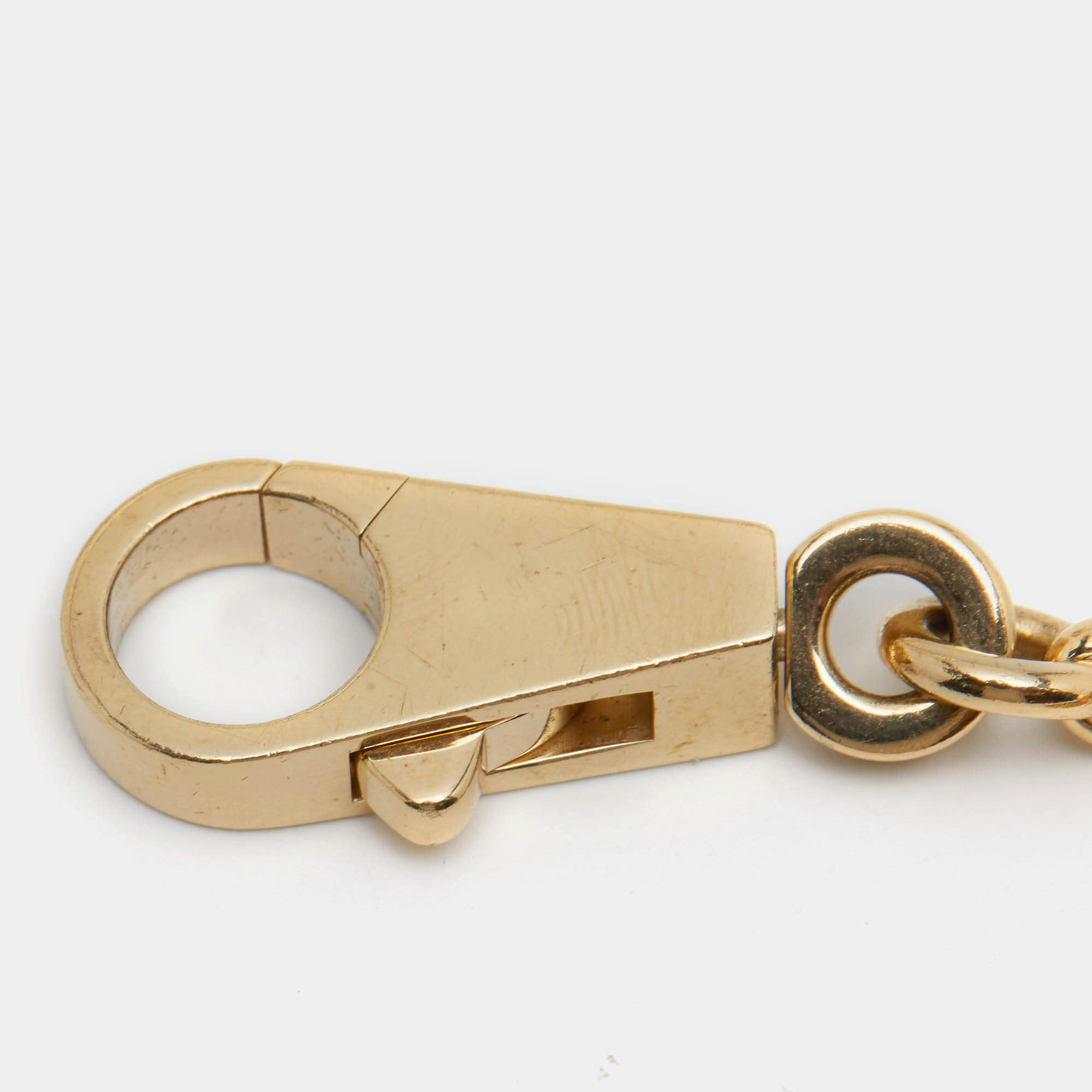 Pre Owned Hermes Olga Gold Tone Bag Charm