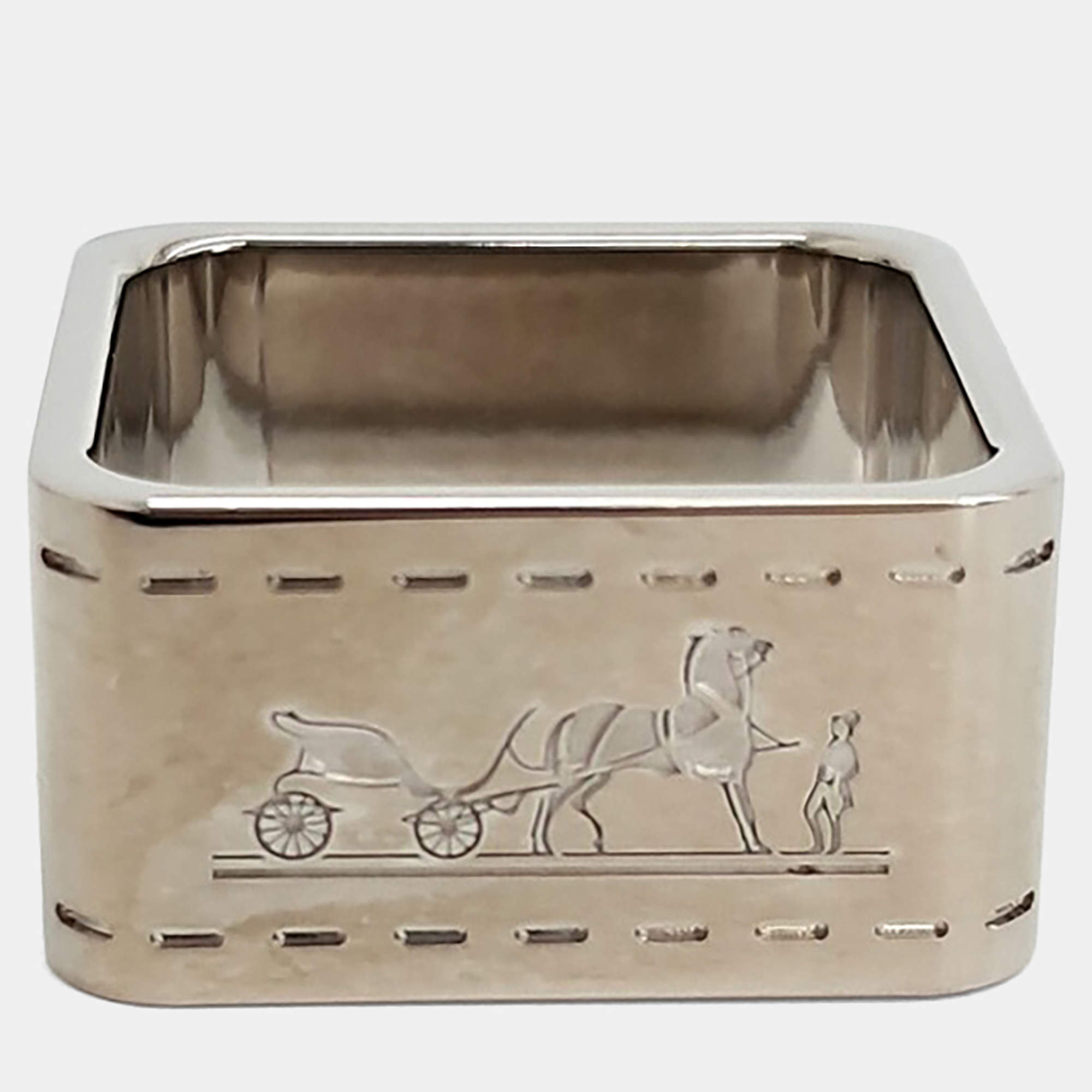 مملوكة مسبقًا خاتم وشاح هيرميس فضي