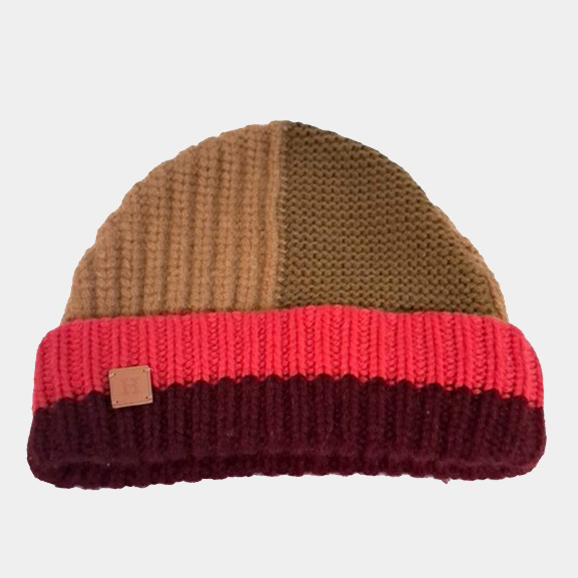 Pre Owned Hermès Cashmere Multicolor Beanie