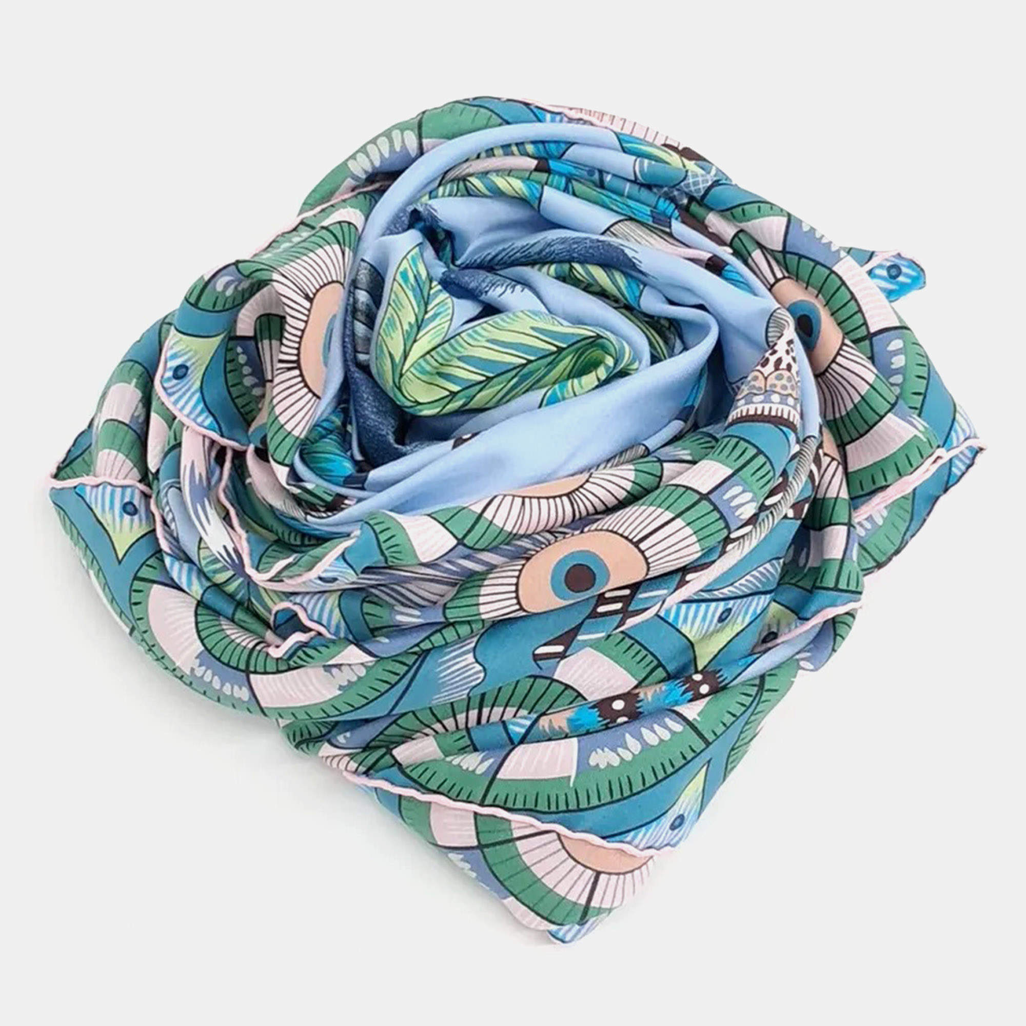 مملوكة مسبقًا Hermès silk scarf