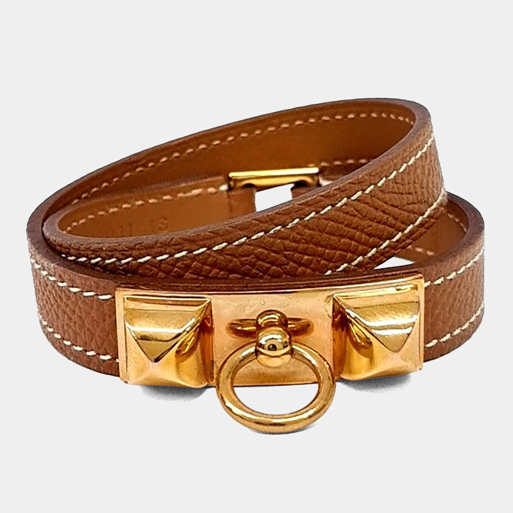 Pre Owned Hermès Medor Strap Bracelet (C)