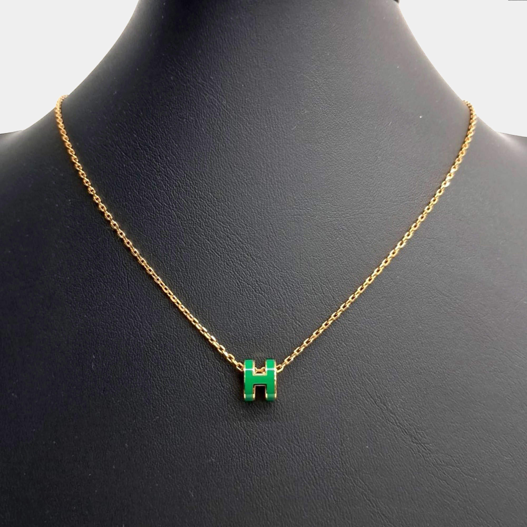 Pre Owned Hermès Mini Pop H Necklace
