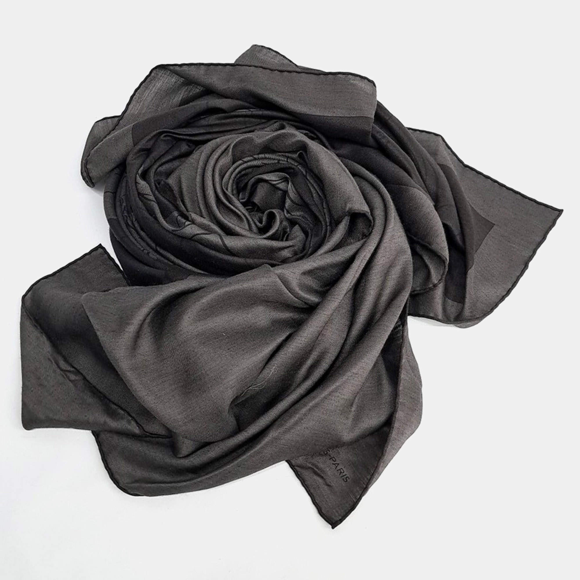 Pre Owned Hermès Multicolor Silk, Wool scarf