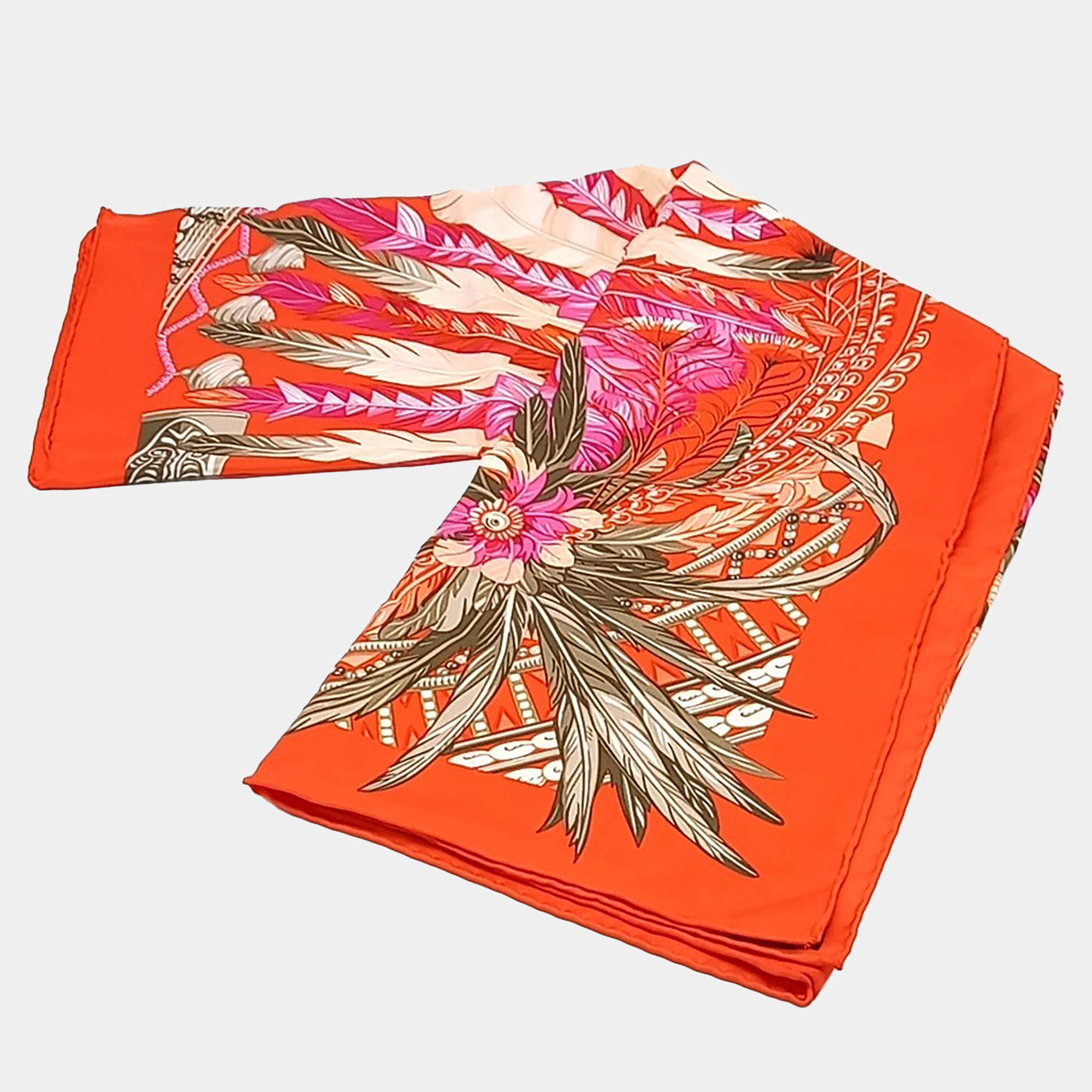 Pre Owned Hermès silk scarf