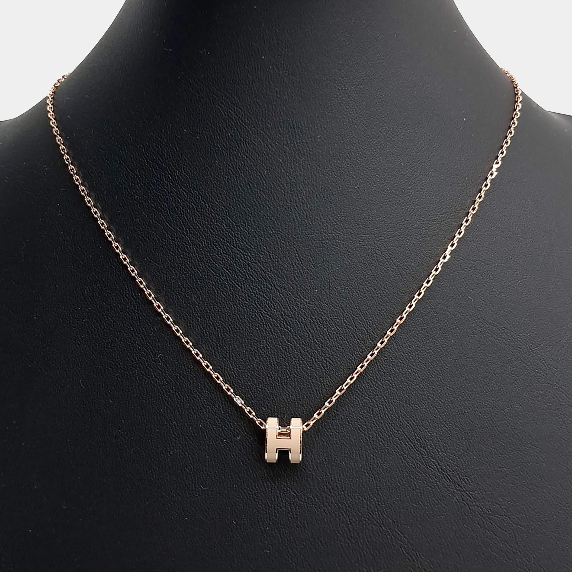Pre Owned Hermès Pop H Mini Necklace