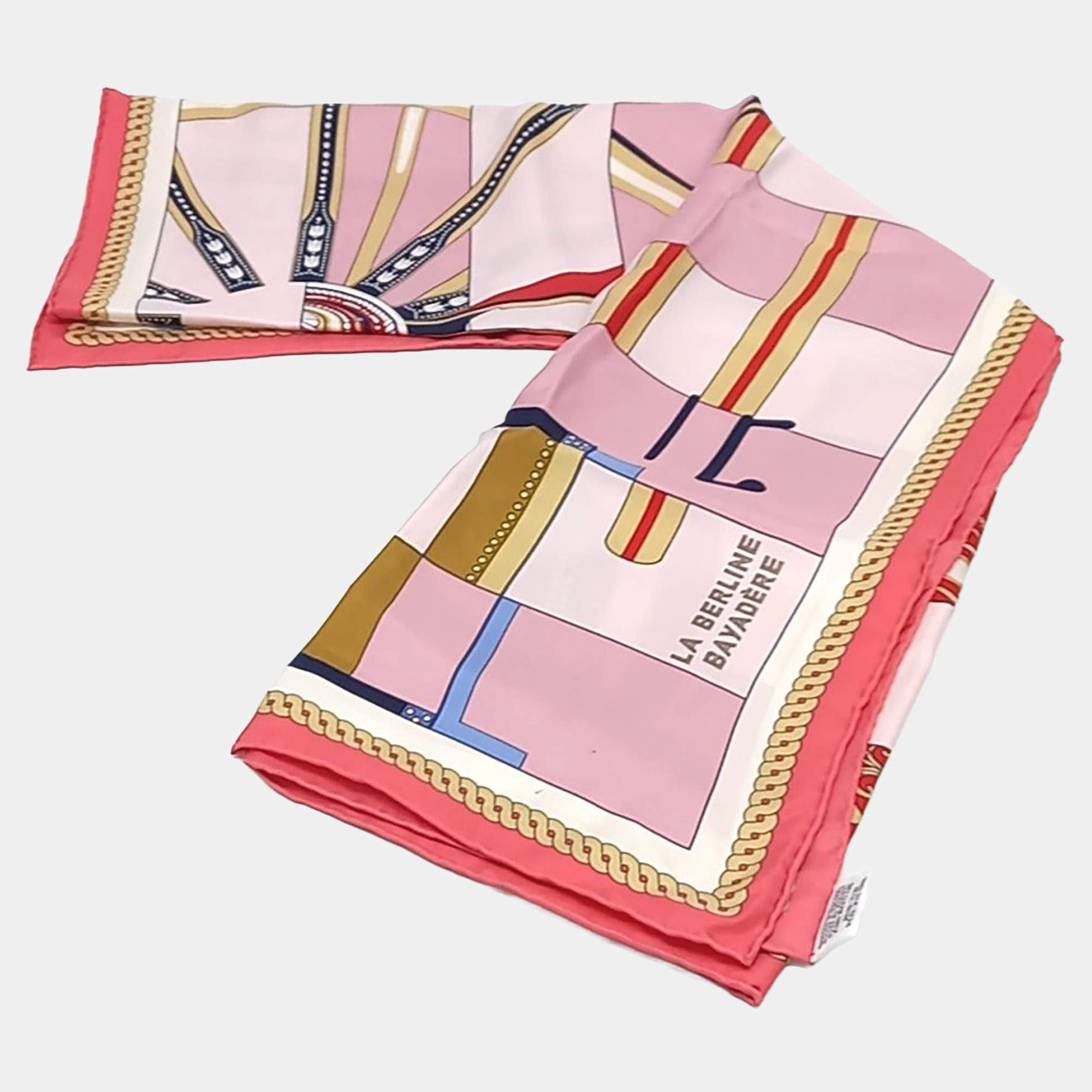 Pre Owned Hermès Multicolor silk scarf