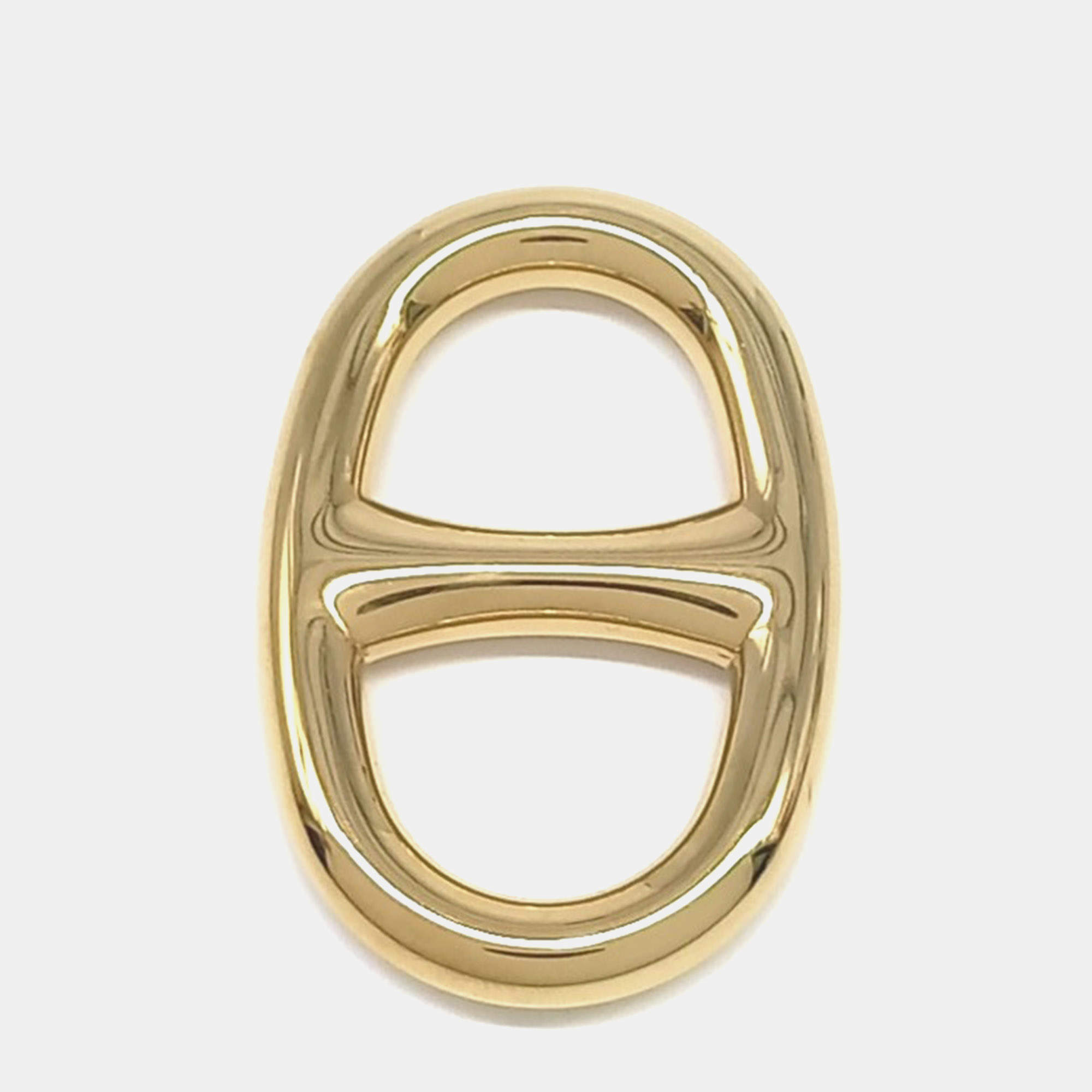 Pre Owned Hermès Chandal scarf ring