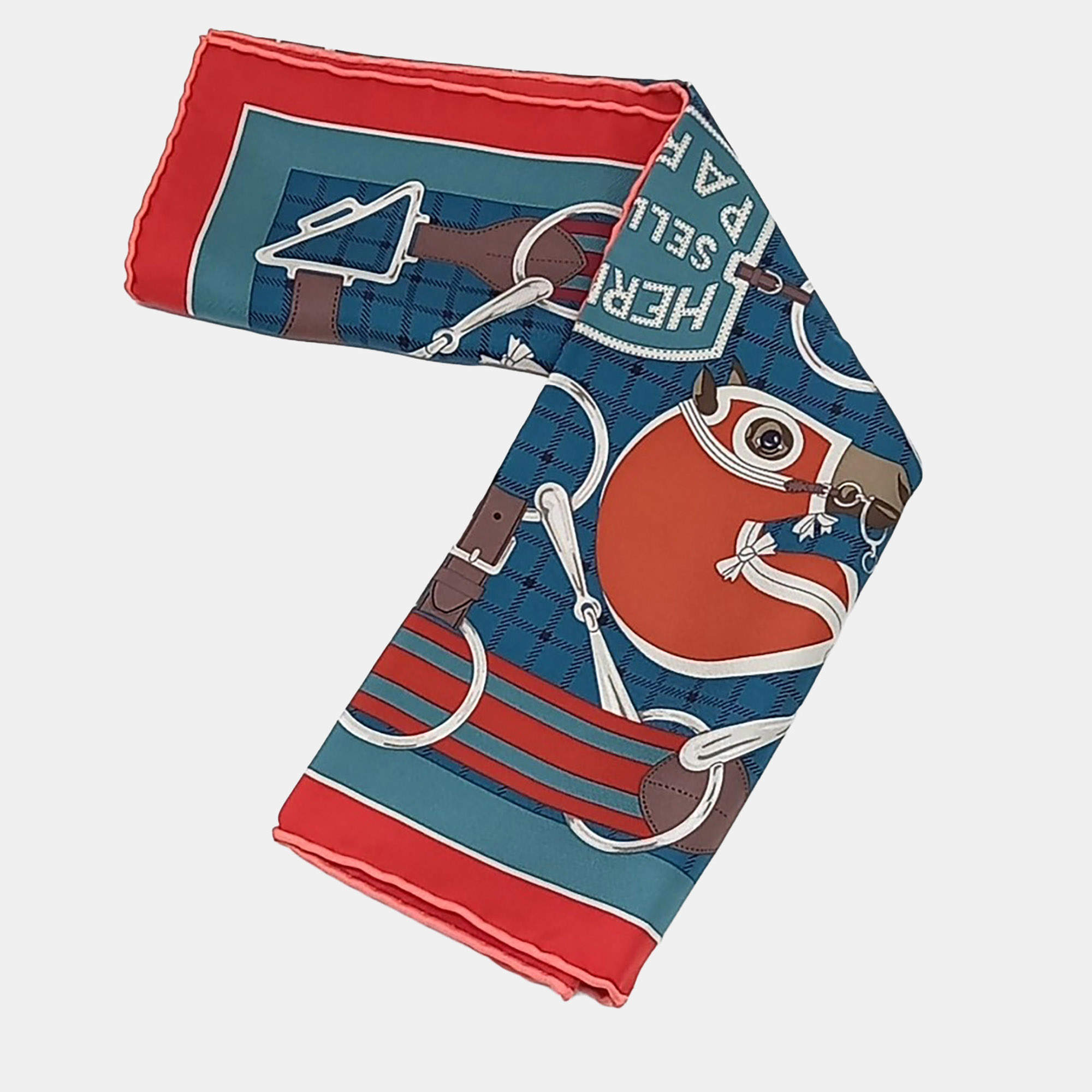 Pre Owned Hermès Multicolor Petite Scarf