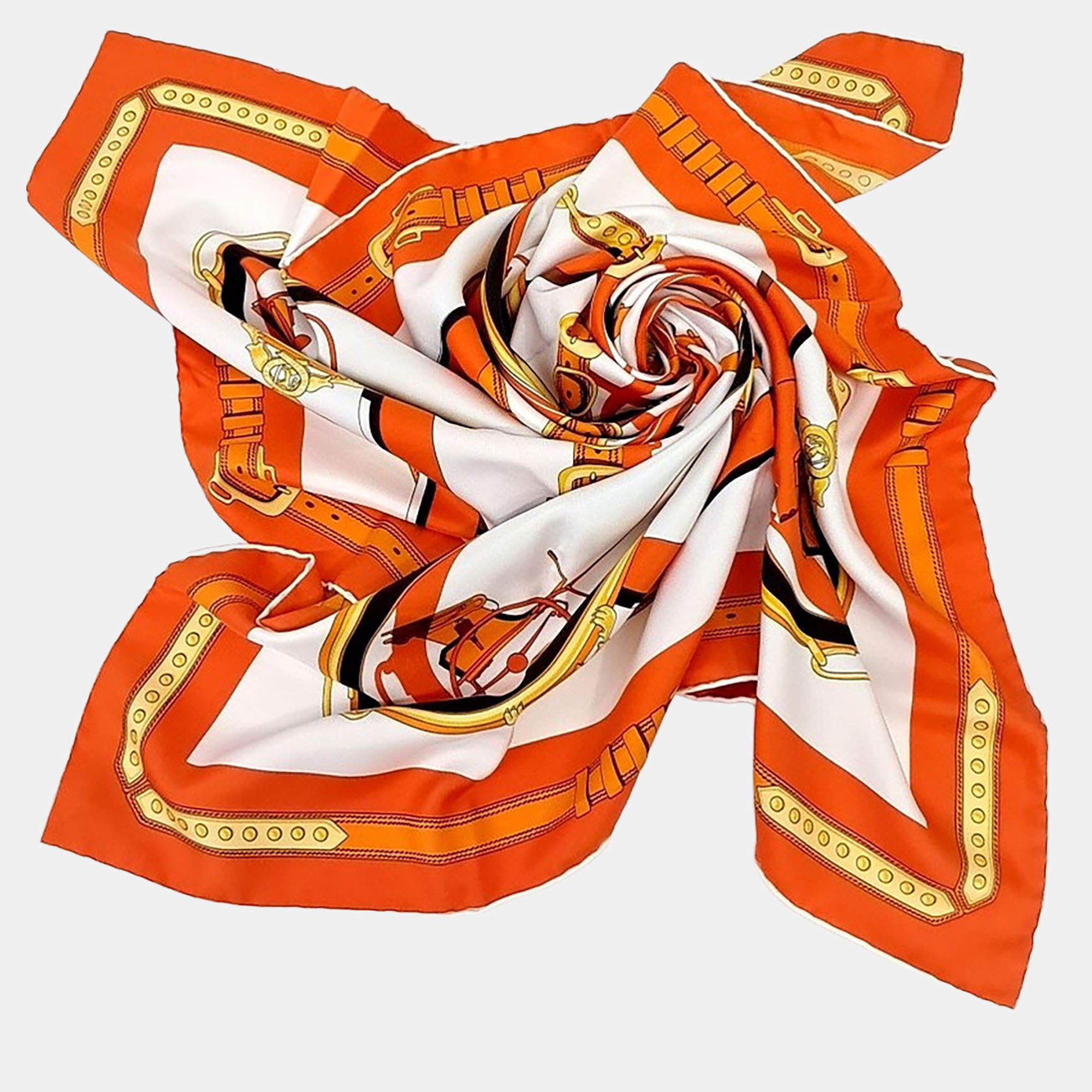 مملوكة مسبقًا Hermès silk scarf