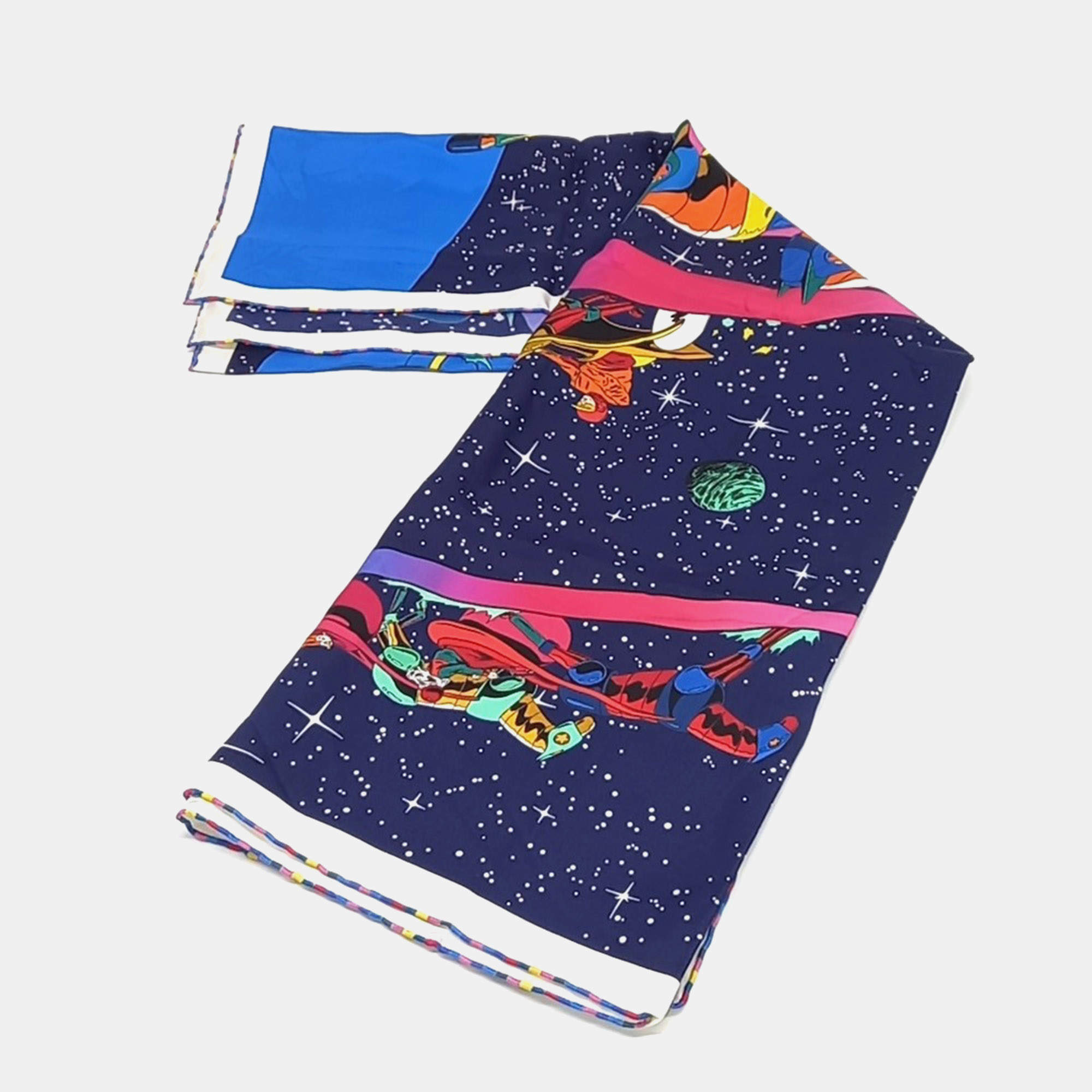 Pre Owned Hermès silk scarf