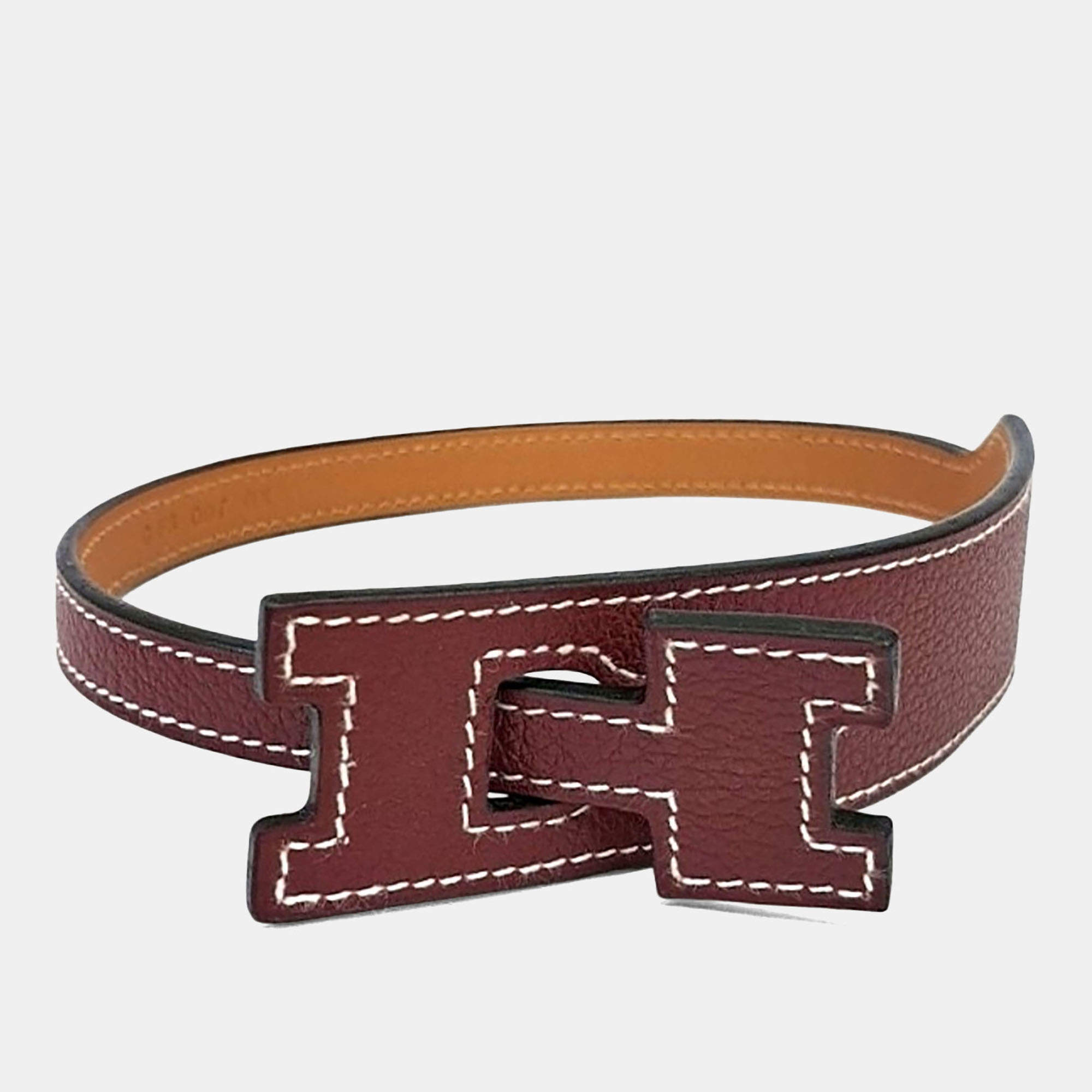 Pre Owned Hermès Jet Rag Tour Wrap Bracelet (C)