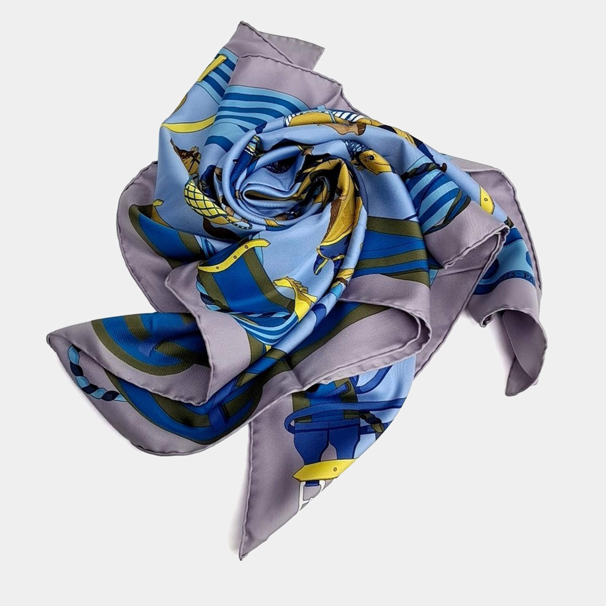 Pre Owned Hermès silk scarf