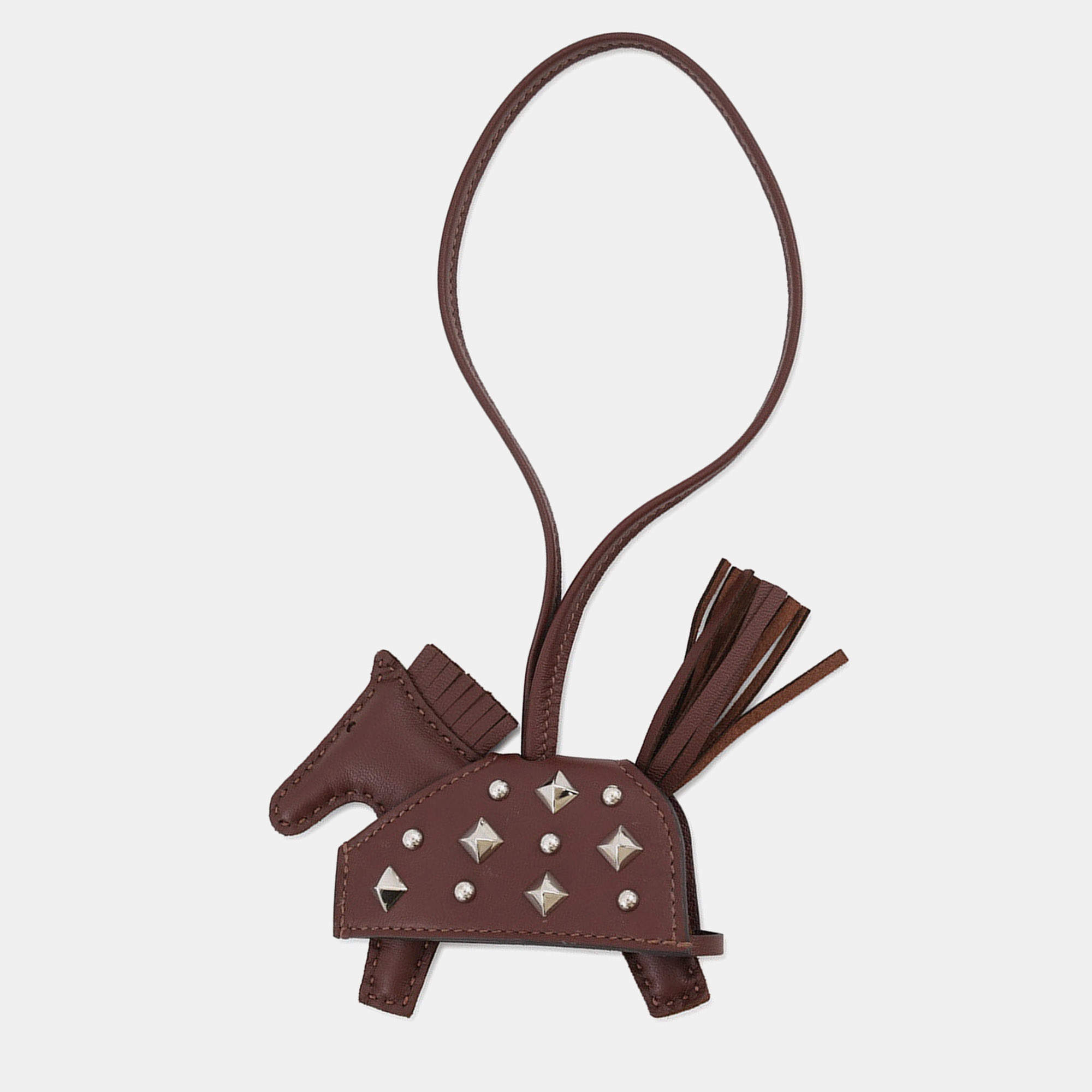 مملوكة مسبقًا Hermes Rodeo Robeo Padlock Terre Lambskin PM