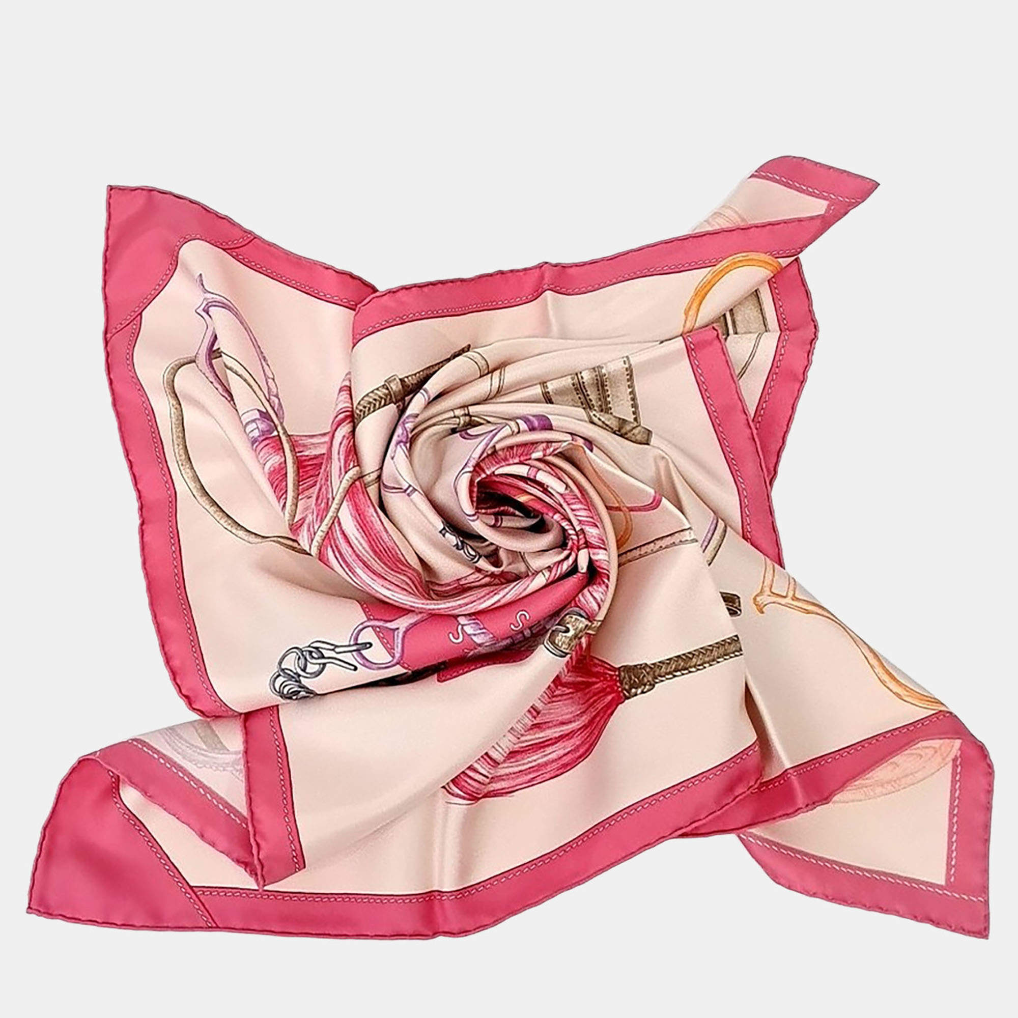 Pre Owned Hermès silk scarf