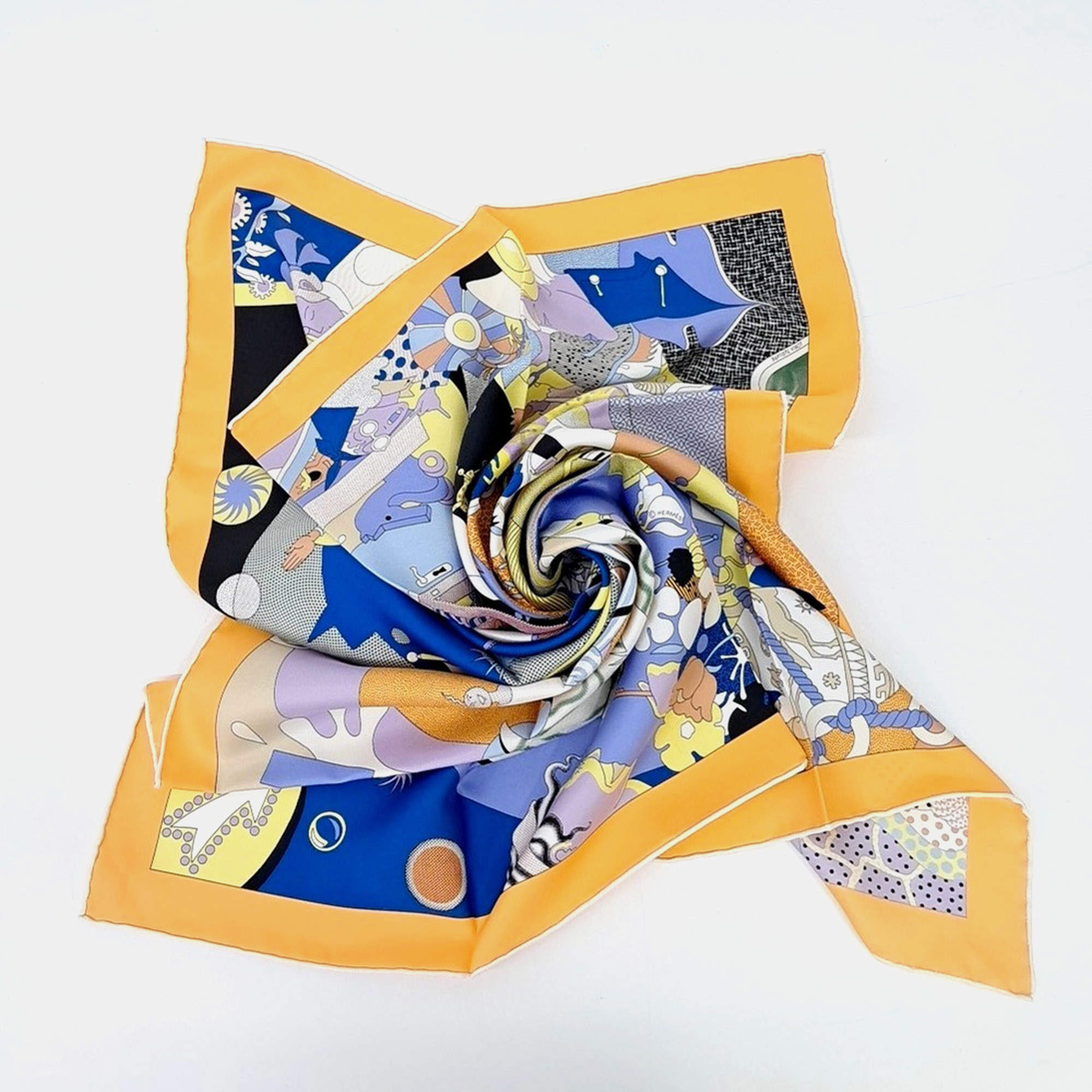 Pre Owned Hermès Silk Scarf