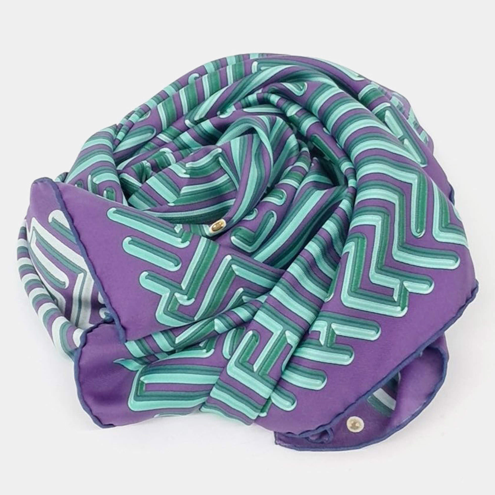 Pre Owned Hermès silk scarf