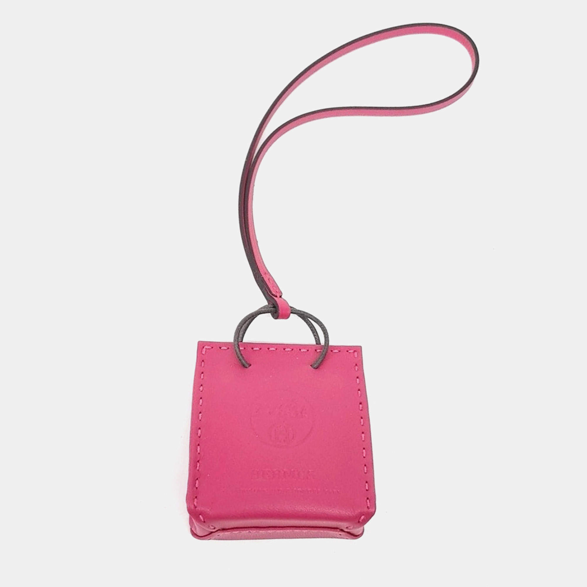 Pre Owned Hermès Sac Orange Bag Charm (Y)