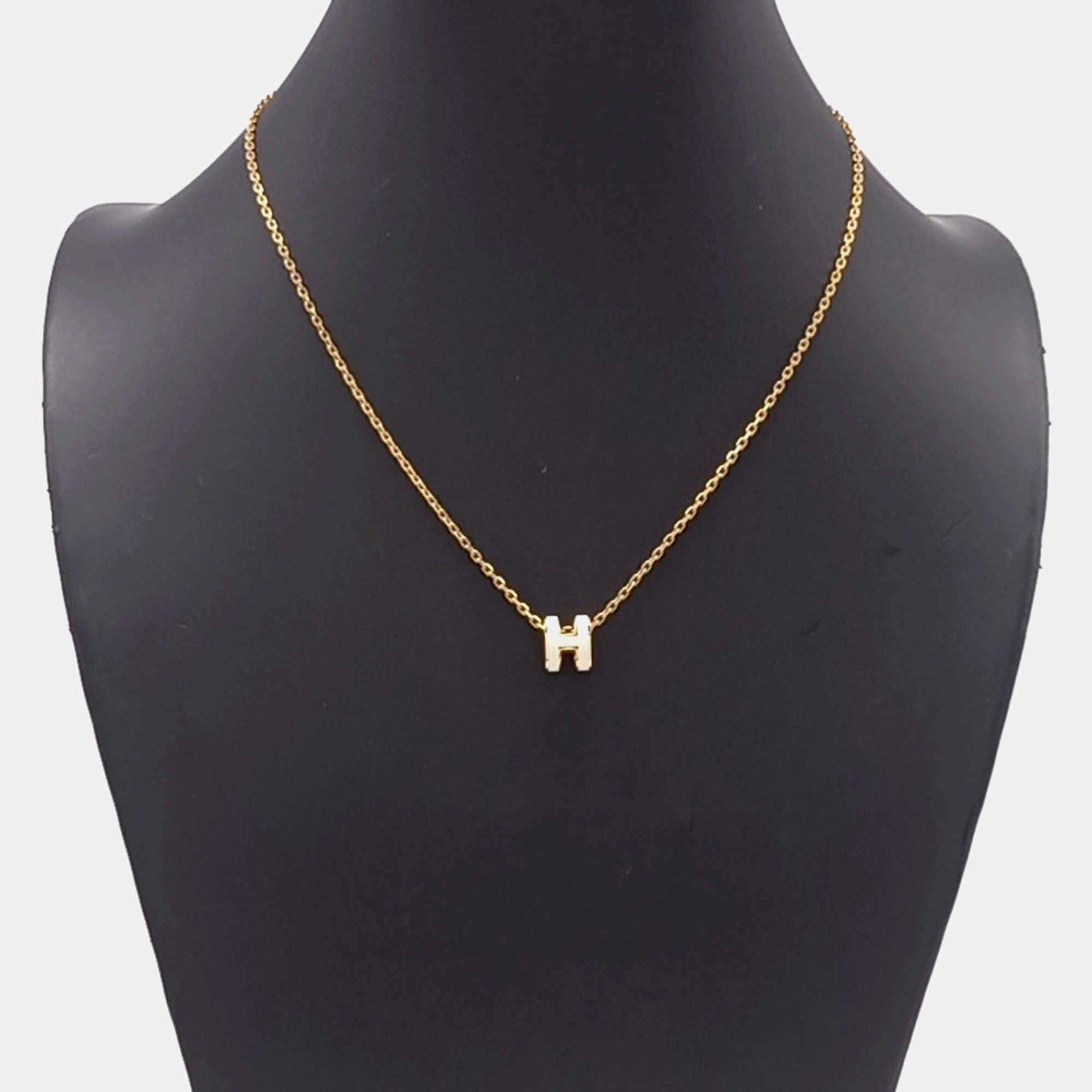 Pre Owned Hermès Pop H Mini Necklace